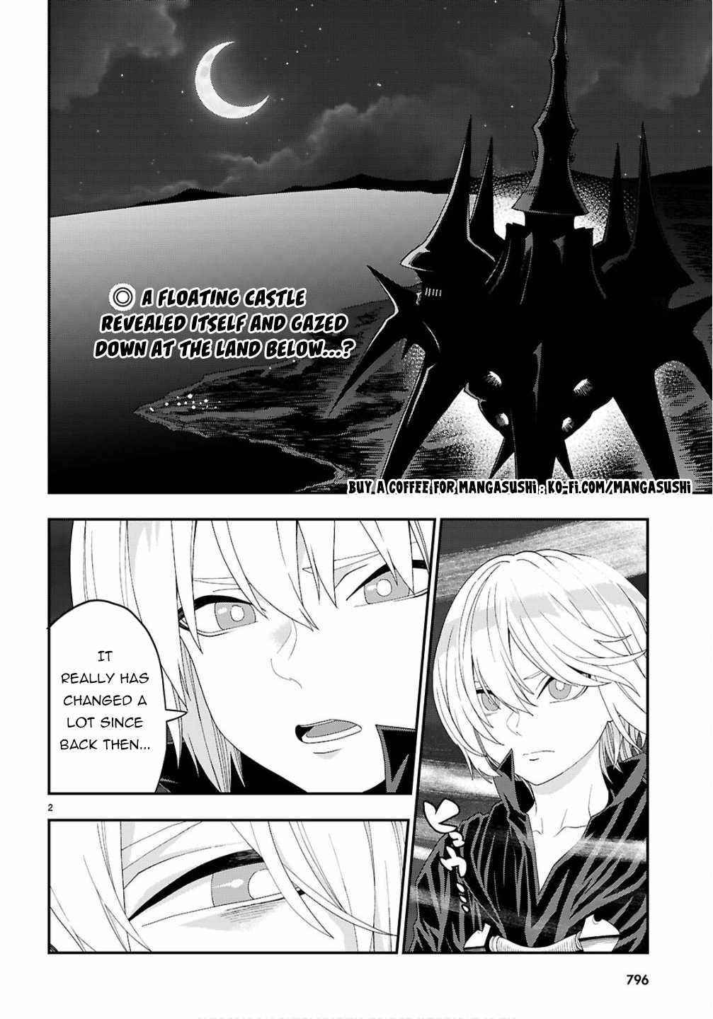 Konjiki No Moji Tsukai - Yuusha Yonin Ni Makikomareta Unique Cheat Chapter 124 page 3