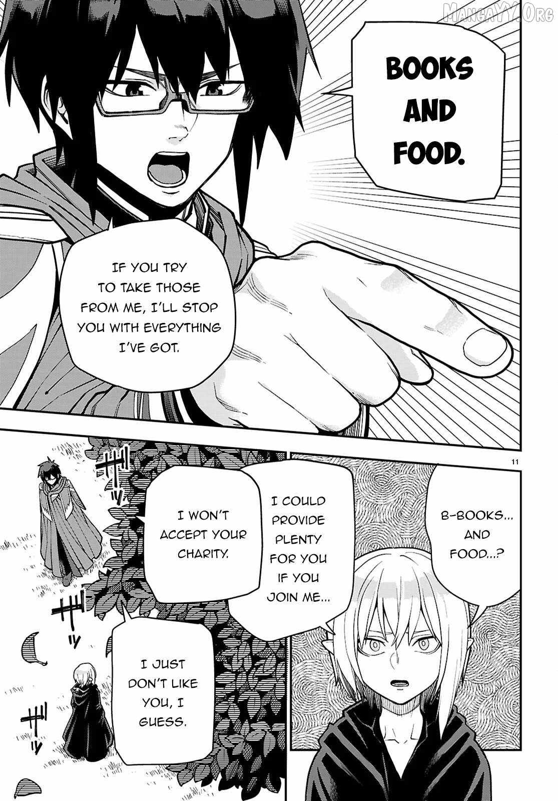 Konjiki No Moji Tsukai - Yuusha Yonin Ni Makikomareta Unique Cheat Chapter 125 page 11