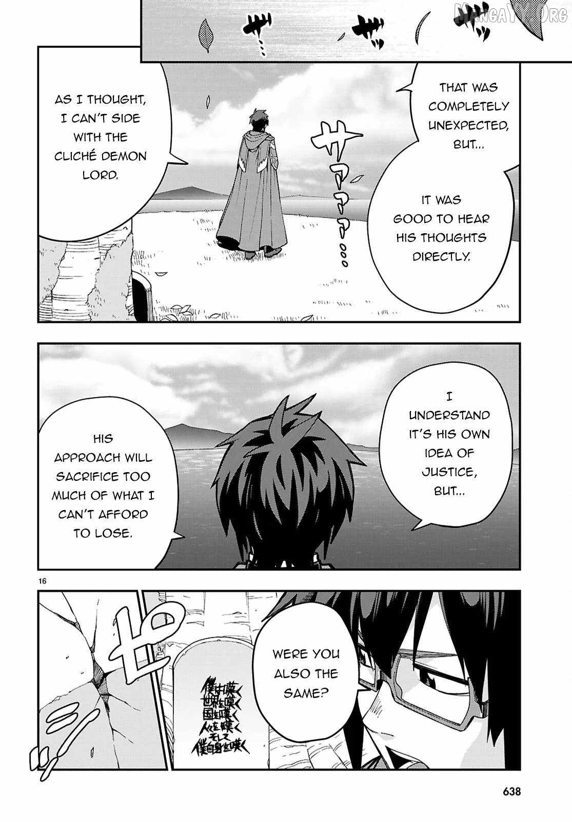 Konjiki No Moji Tsukai - Yuusha Yonin Ni Makikomareta Unique Cheat Chapter 125 page 16