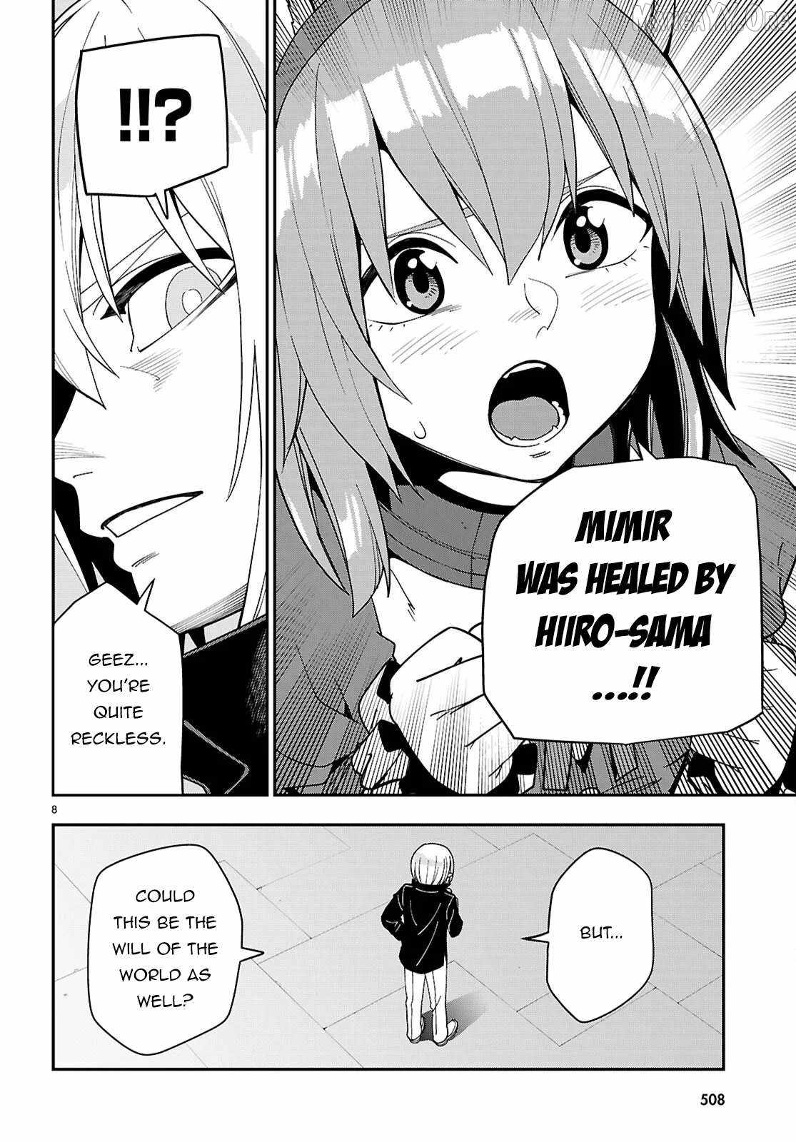 Konjiki No Moji Tsukai - Yuusha Yonin Ni Makikomareta Unique Cheat Chapter 126 page 9