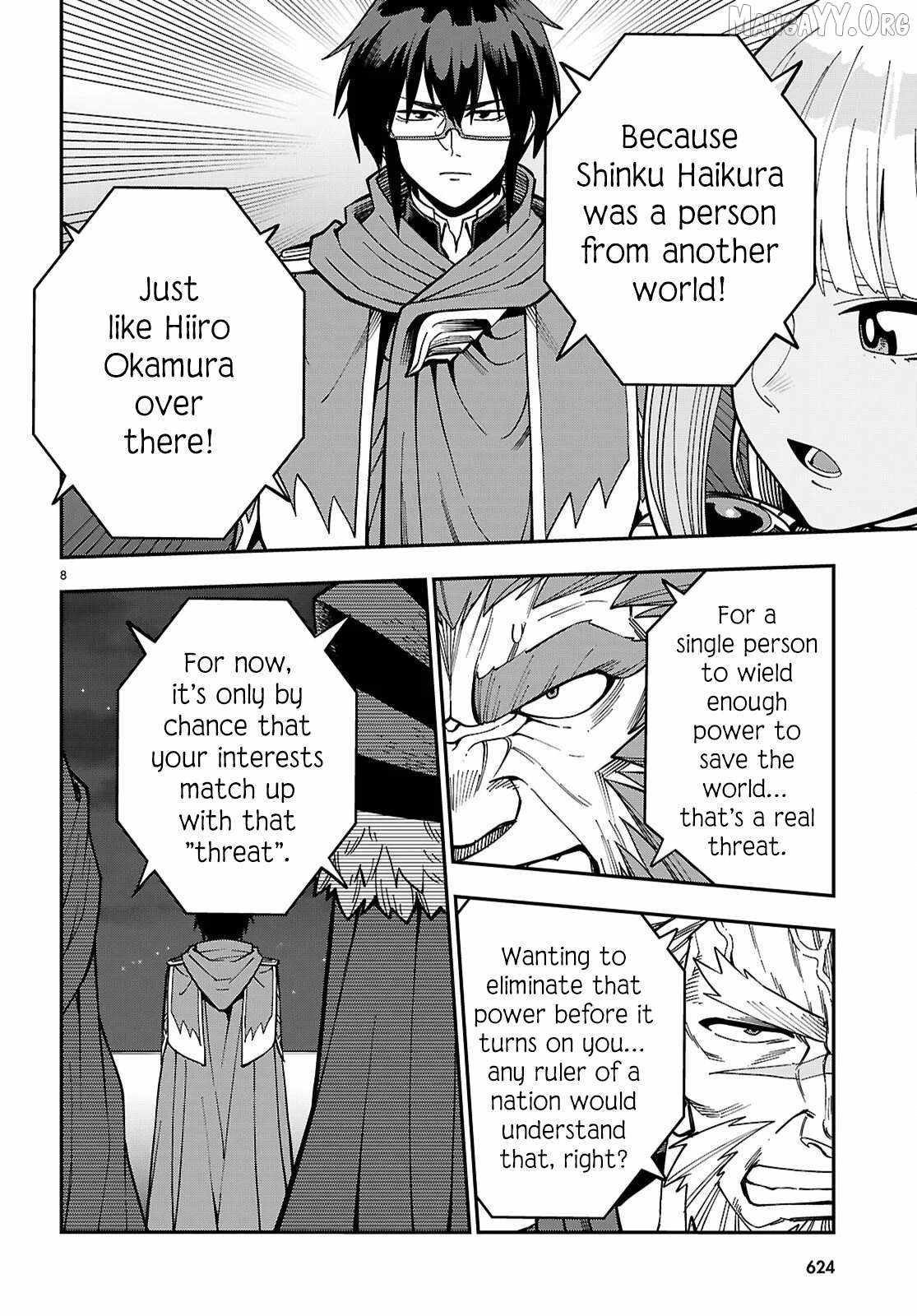 Konjiki No Moji Tsukai - Yuusha Yonin Ni Makikomareta Unique Cheat Chapter 127 page 9