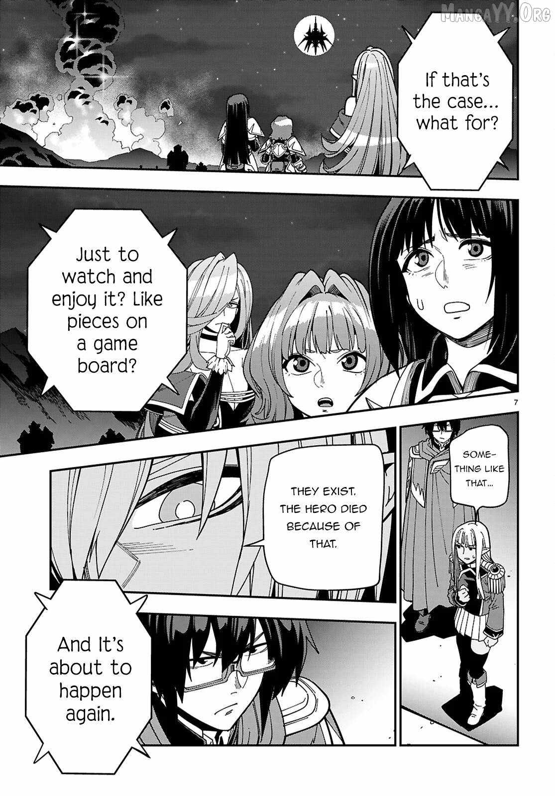 Konjiki No Moji Tsukai - Yuusha Yonin Ni Makikomareta Unique Cheat Chapter 127 page 8