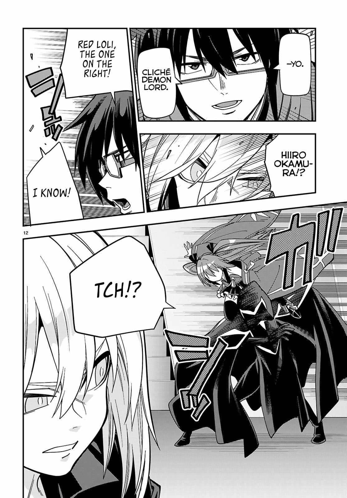 Konjiki No Moji Tsukai - Yuusha Yonin Ni Makikomareta Unique Cheat Chapter 128 page 12