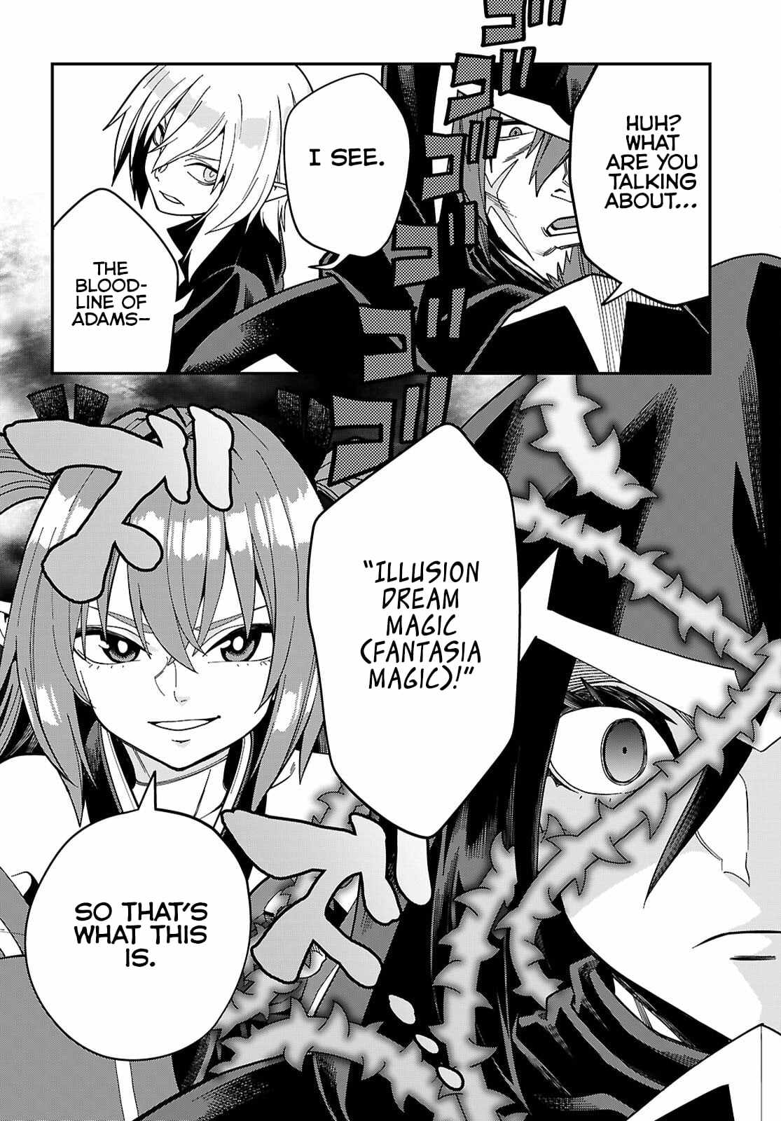 Konjiki No Moji Tsukai - Yuusha Yonin Ni Makikomareta Unique Cheat Chapter 128 page 16