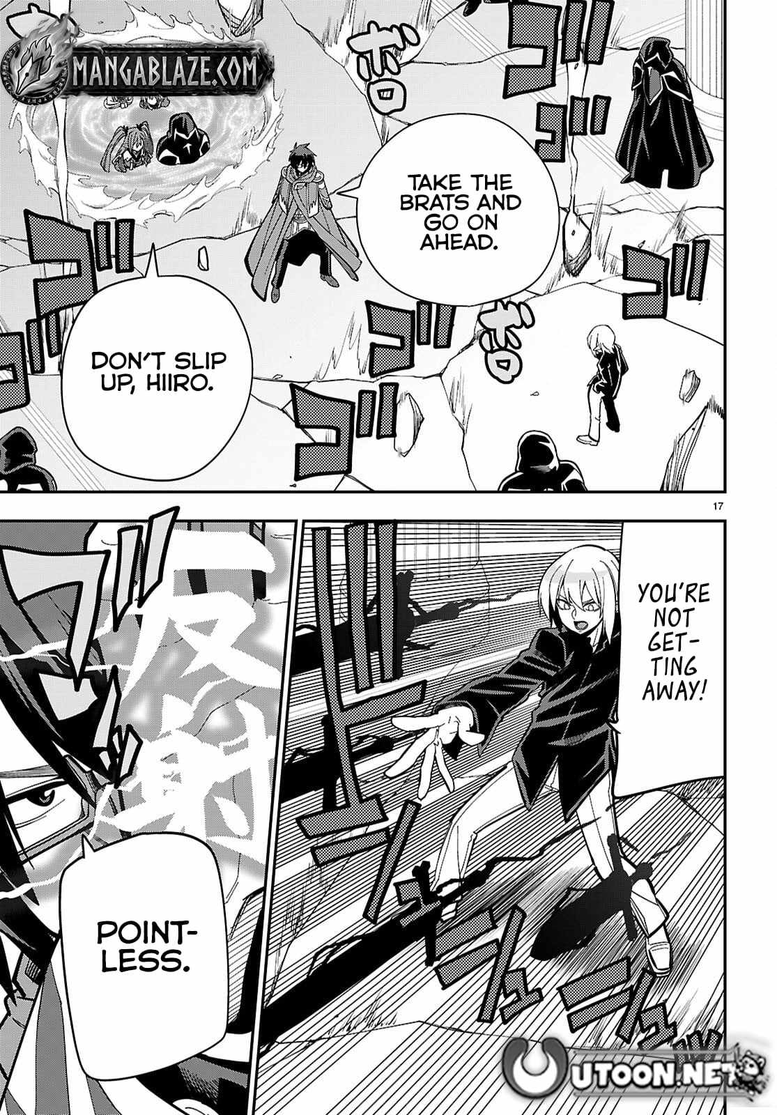 Konjiki No Moji Tsukai - Yuusha Yonin Ni Makikomareta Unique Cheat Chapter 128 page 17