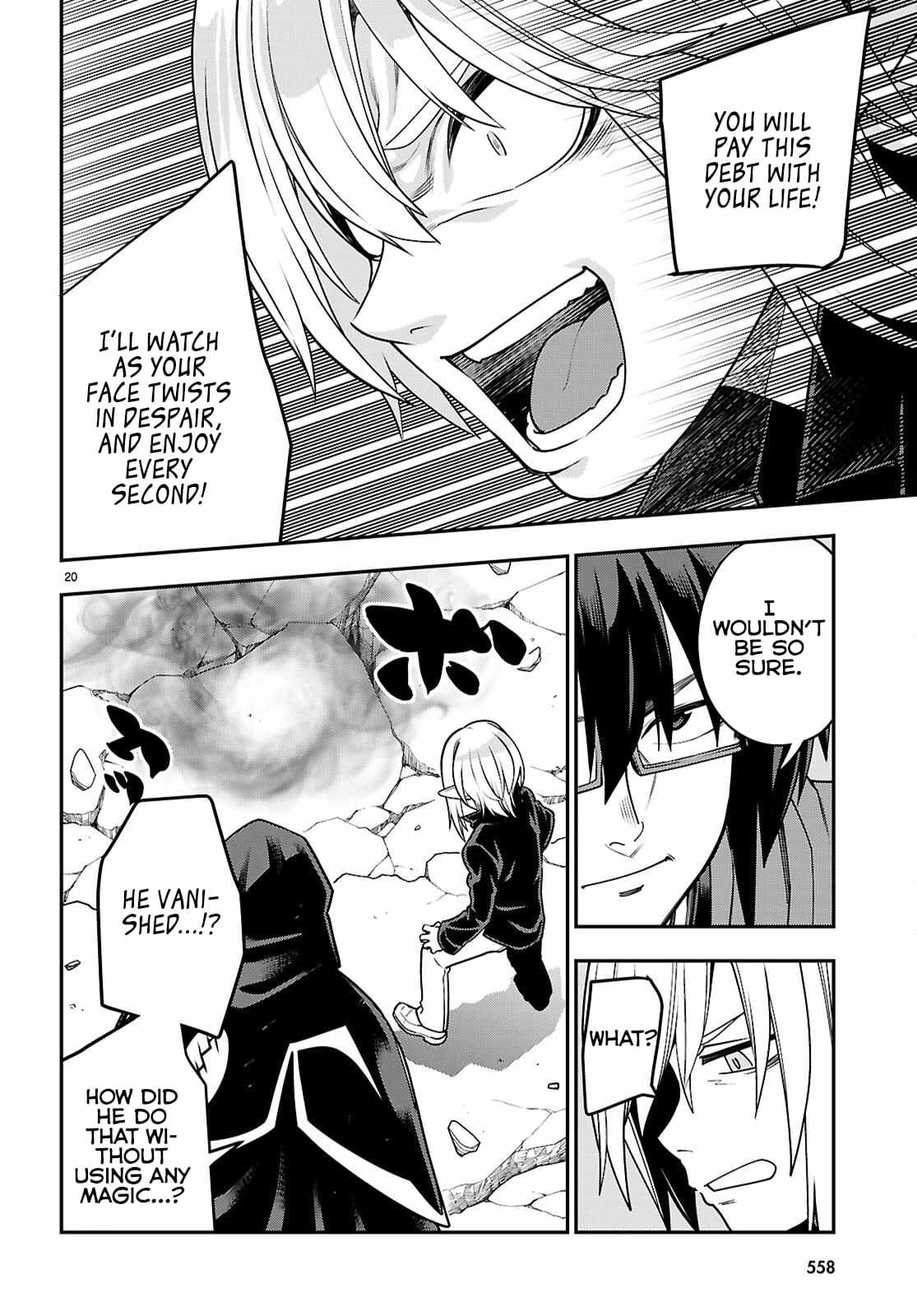 Konjiki No Moji Tsukai - Yuusha Yonin Ni Makikomareta Unique Cheat Chapter 128 page 20