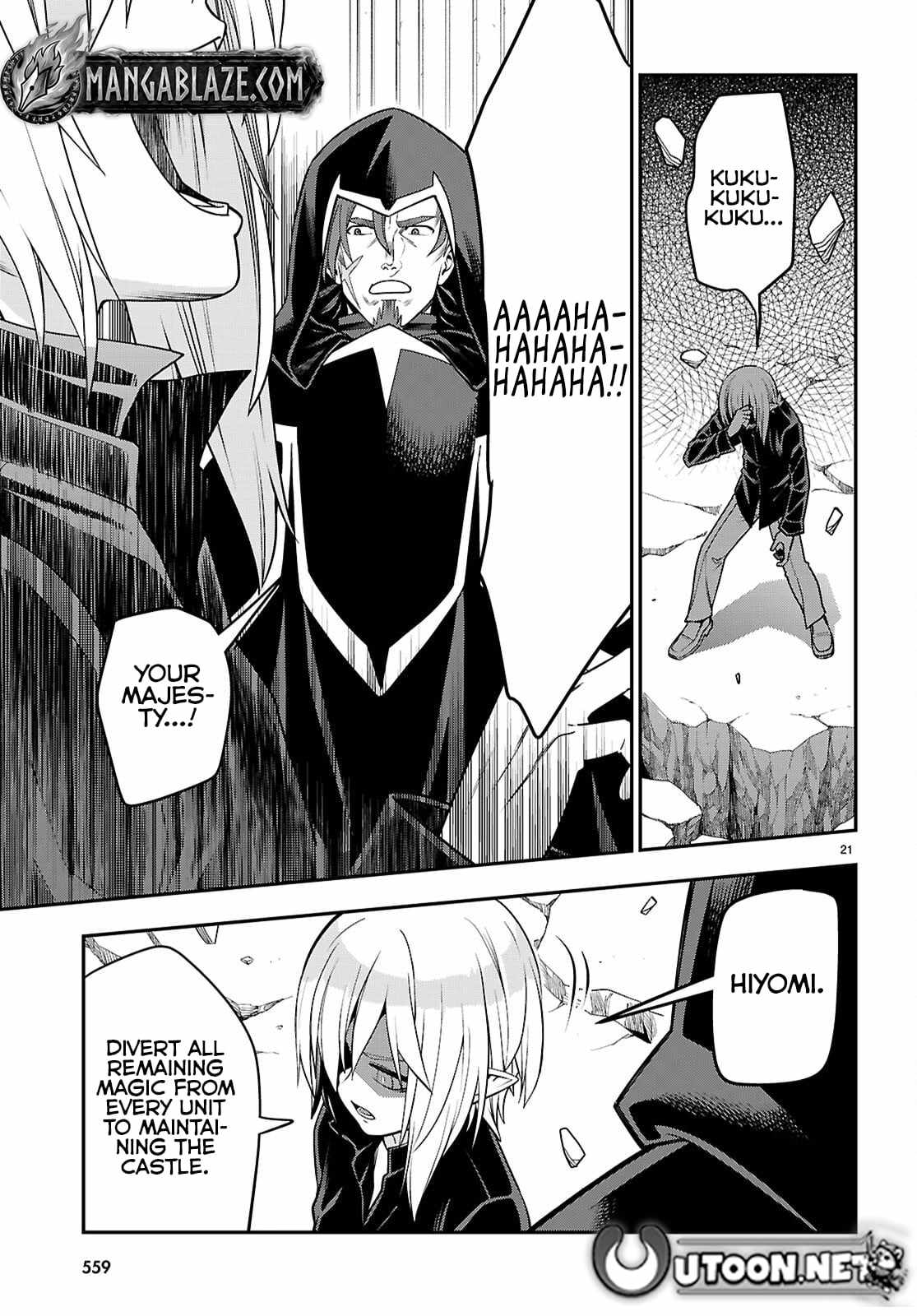 Konjiki No Moji Tsukai - Yuusha Yonin Ni Makikomareta Unique Cheat Chapter 128 page 21