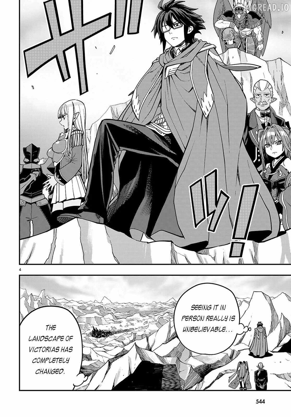 Konjiki No Moji Tsukai - Yuusha Yonin Ni Makikomareta Unique Cheat Chapter 130 page 5