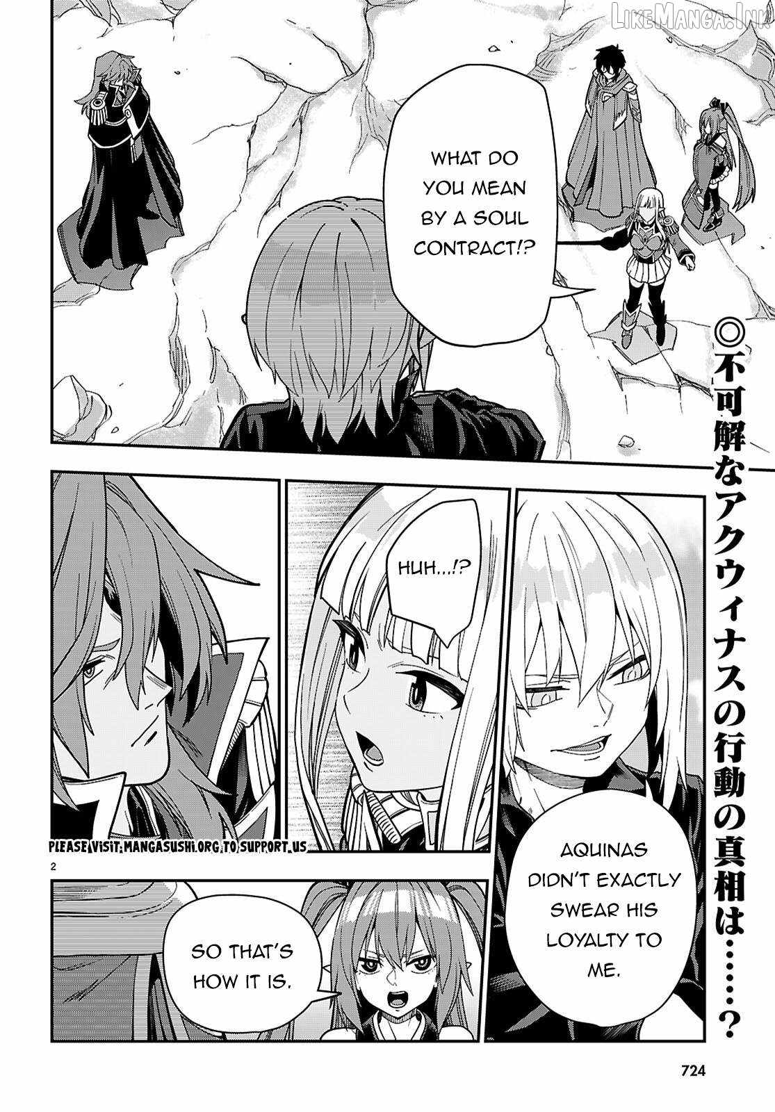 Konjiki No Moji Tsukai - Yuusha Yonin Ni Makikomareta Unique Cheat Chapter 131 page 3