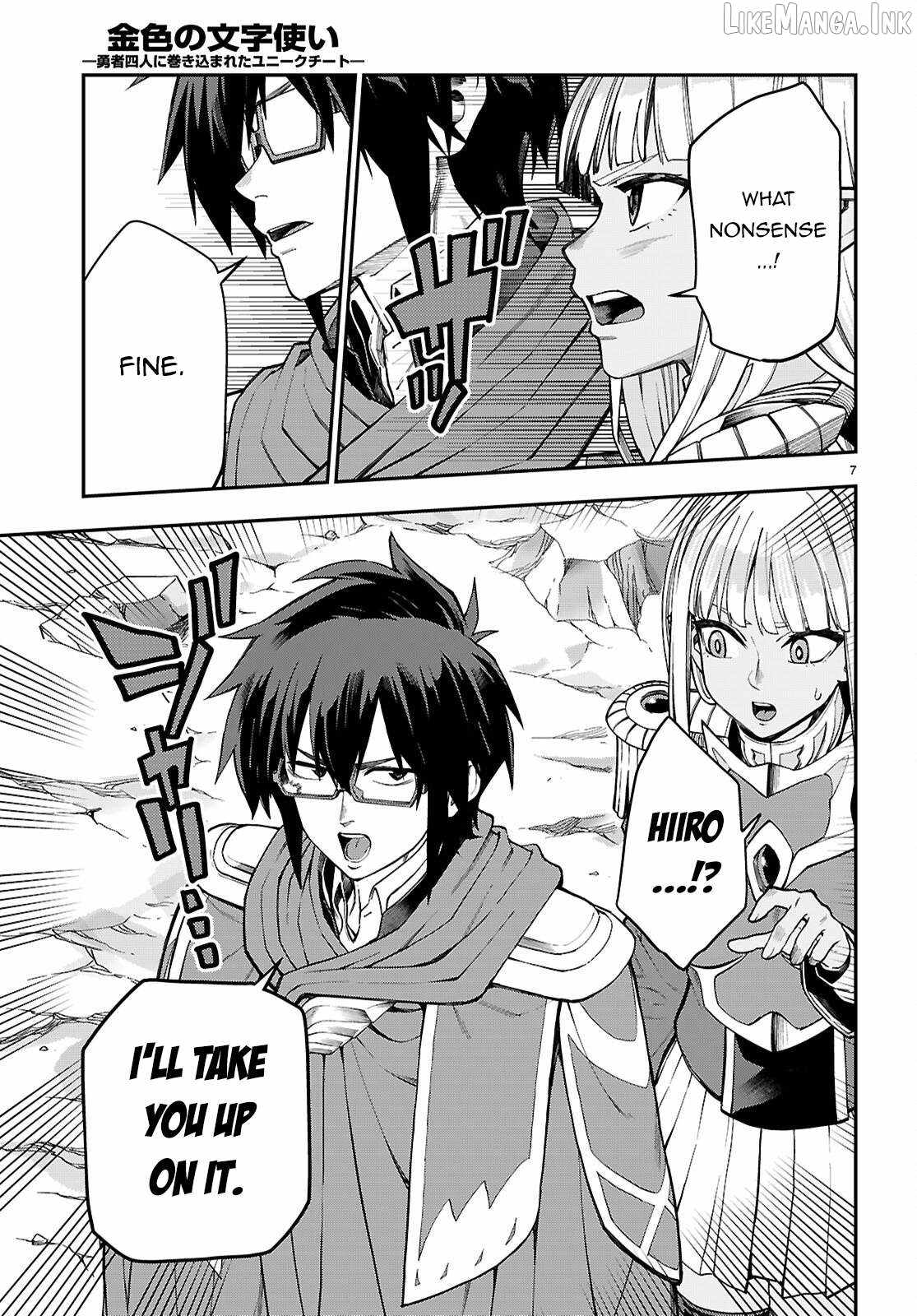 Konjiki No Moji Tsukai - Yuusha Yonin Ni Makikomareta Unique Cheat Chapter 131 page 8