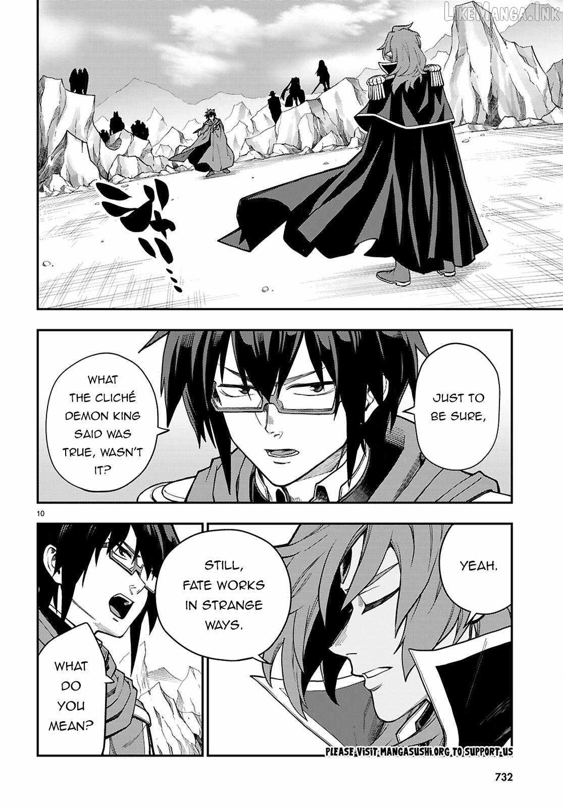 Konjiki No Moji Tsukai - Yuusha Yonin Ni Makikomareta Unique Cheat Chapter 131 page 11