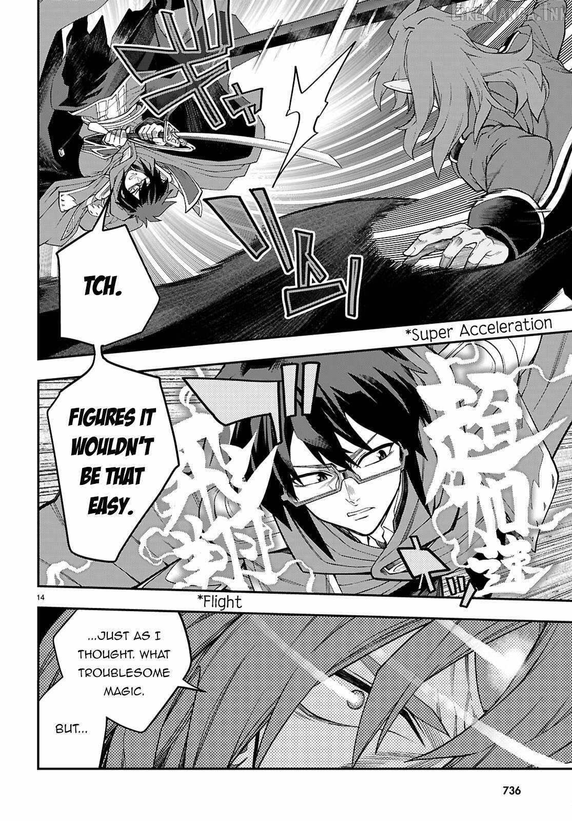 Konjiki No Moji Tsukai - Yuusha Yonin Ni Makikomareta Unique Cheat Chapter 131 page 15