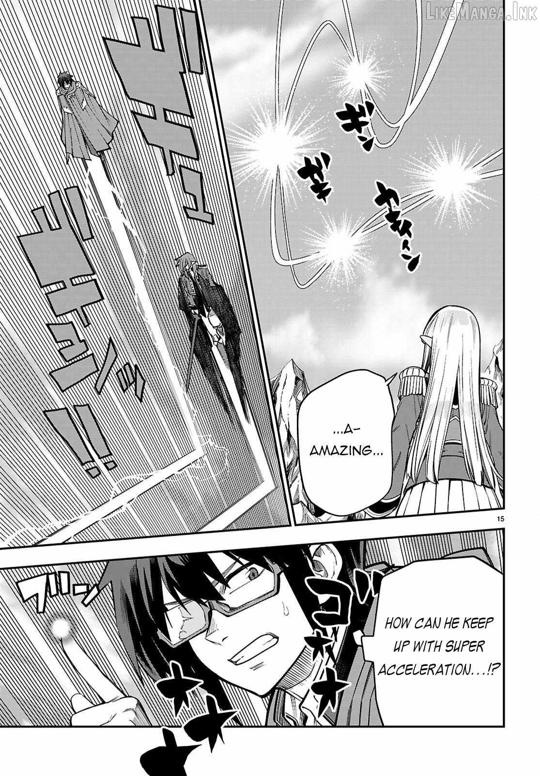 Konjiki No Moji Tsukai - Yuusha Yonin Ni Makikomareta Unique Cheat Chapter 131 page 16