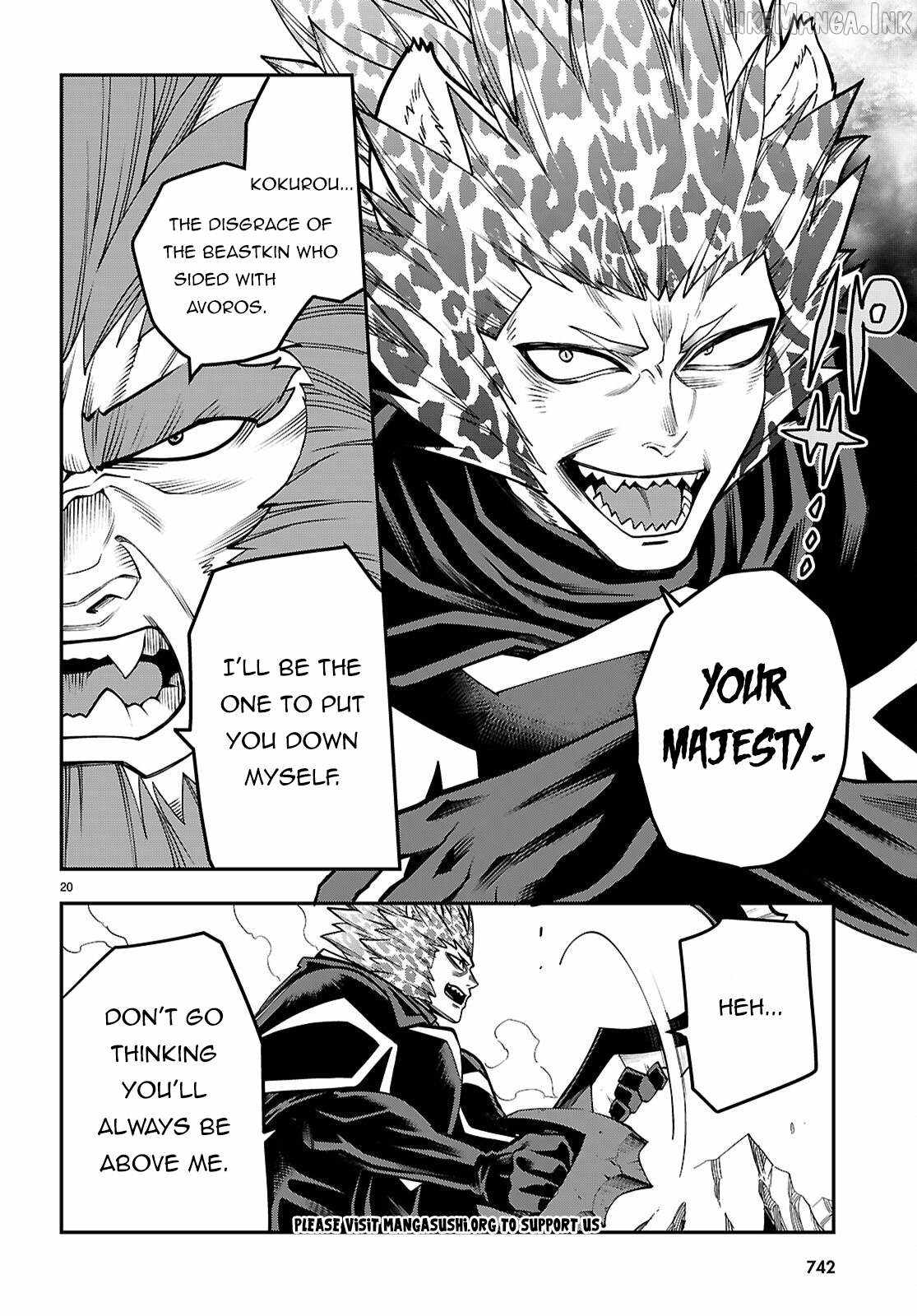 Konjiki No Moji Tsukai - Yuusha Yonin Ni Makikomareta Unique Cheat Chapter 131 page 21