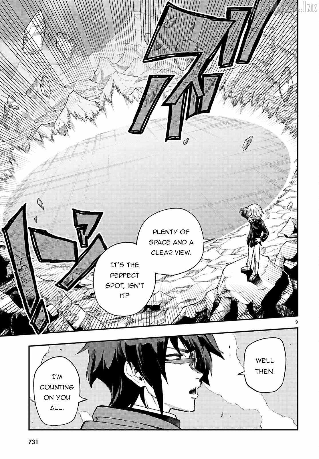 Konjiki No Moji Tsukai - Yuusha Yonin Ni Makikomareta Unique Cheat Chapter 131 page 10