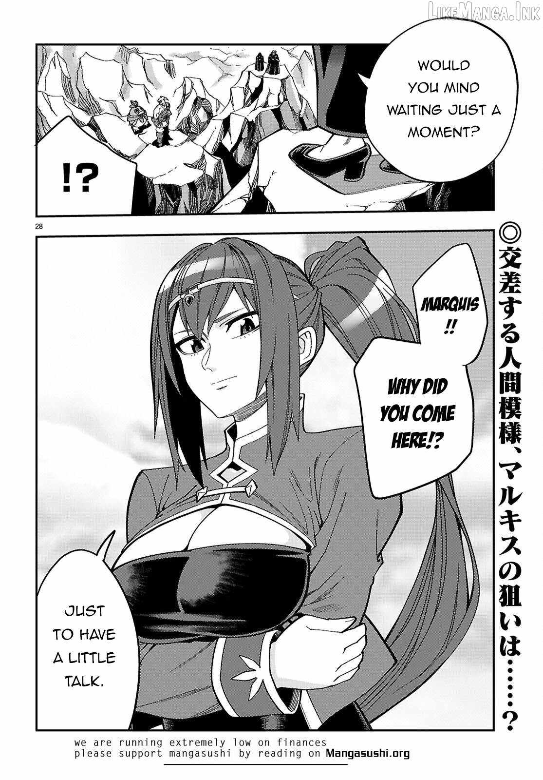 Konjiki No Moji Tsukai - Yuusha Yonin Ni Makikomareta Unique Cheat Chapter 131 page 29