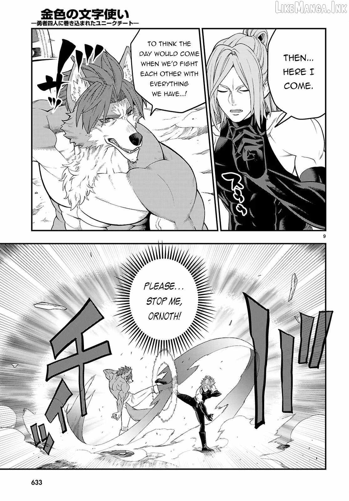 Konjiki No Moji Tsukai - Yuusha Yonin Ni Makikomareta Unique Cheat Chapter 132 page 10