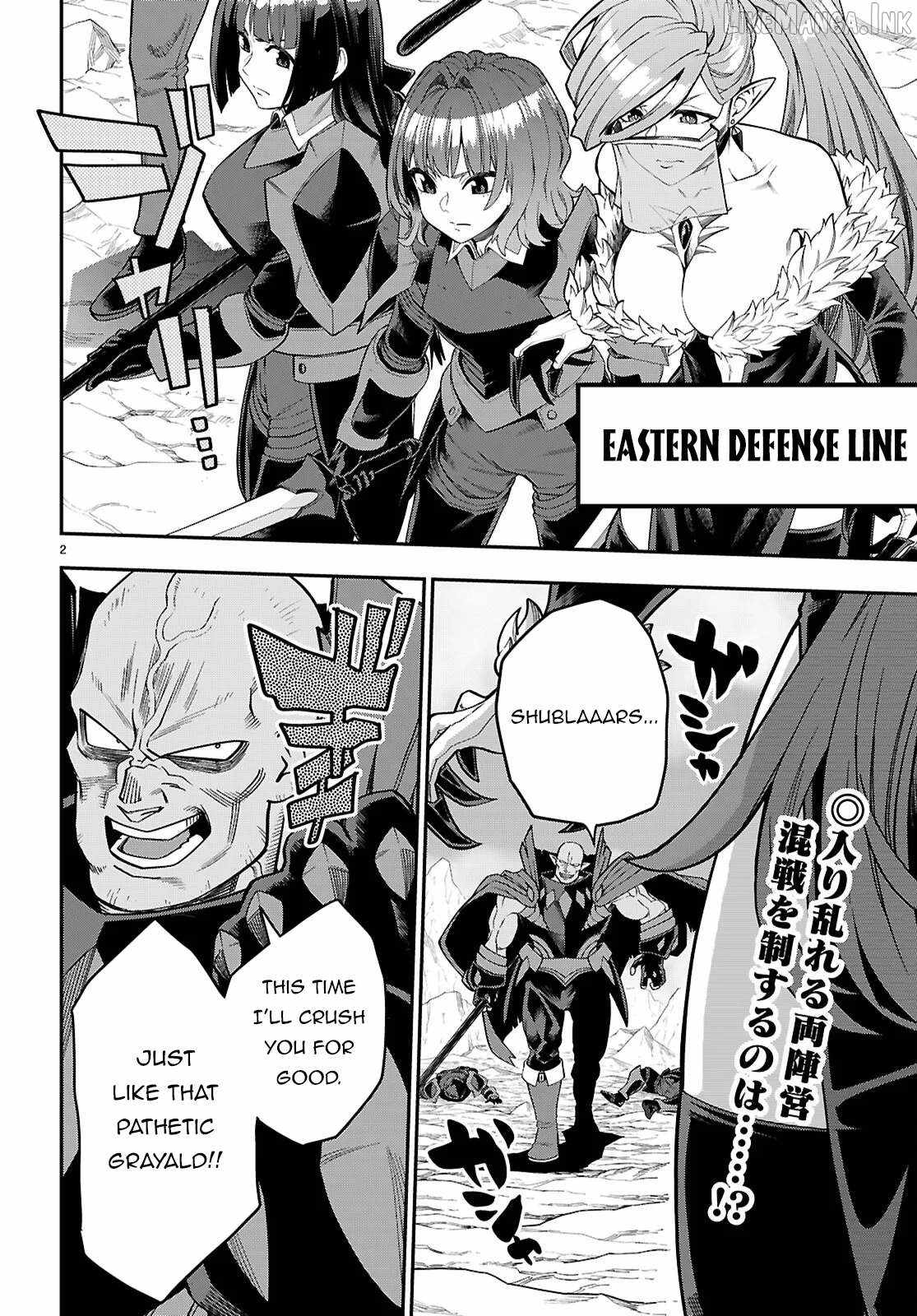Konjiki No Moji Tsukai - Yuusha Yonin Ni Makikomareta Unique Cheat Chapter 132 page 3