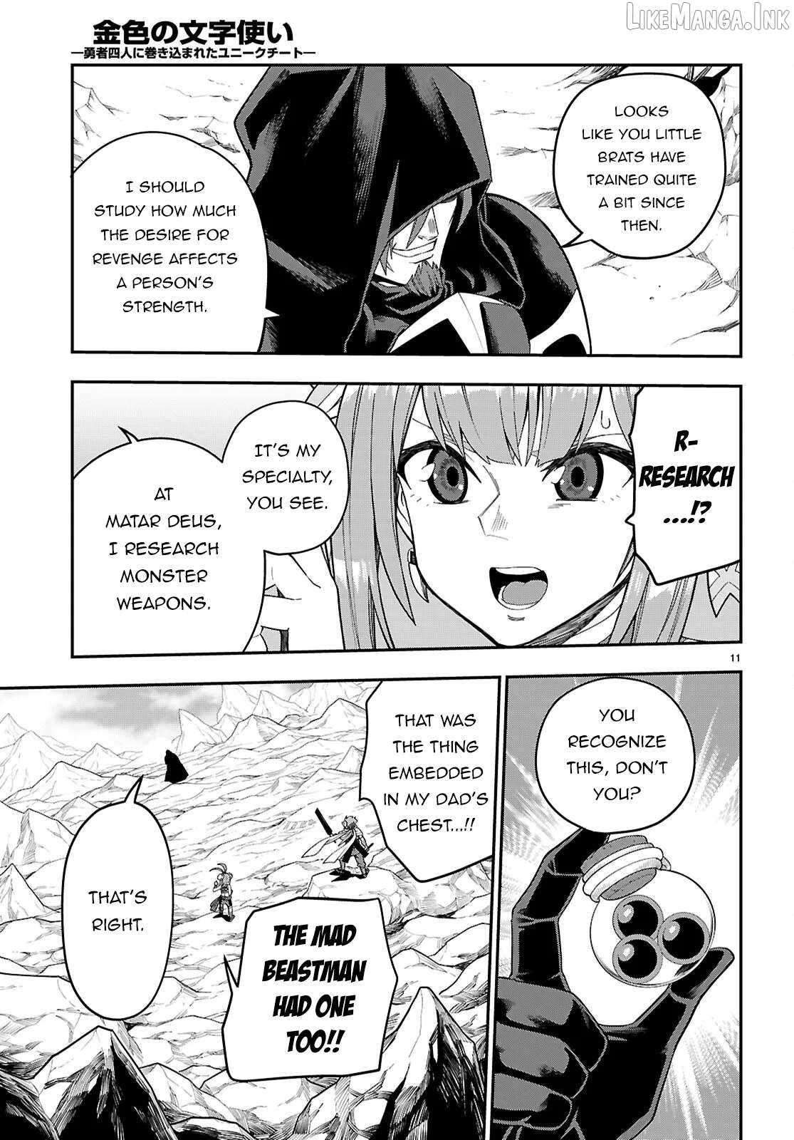 Konjiki No Moji Tsukai - Yuusha Yonin Ni Makikomareta Unique Cheat Chapter 132 page 12