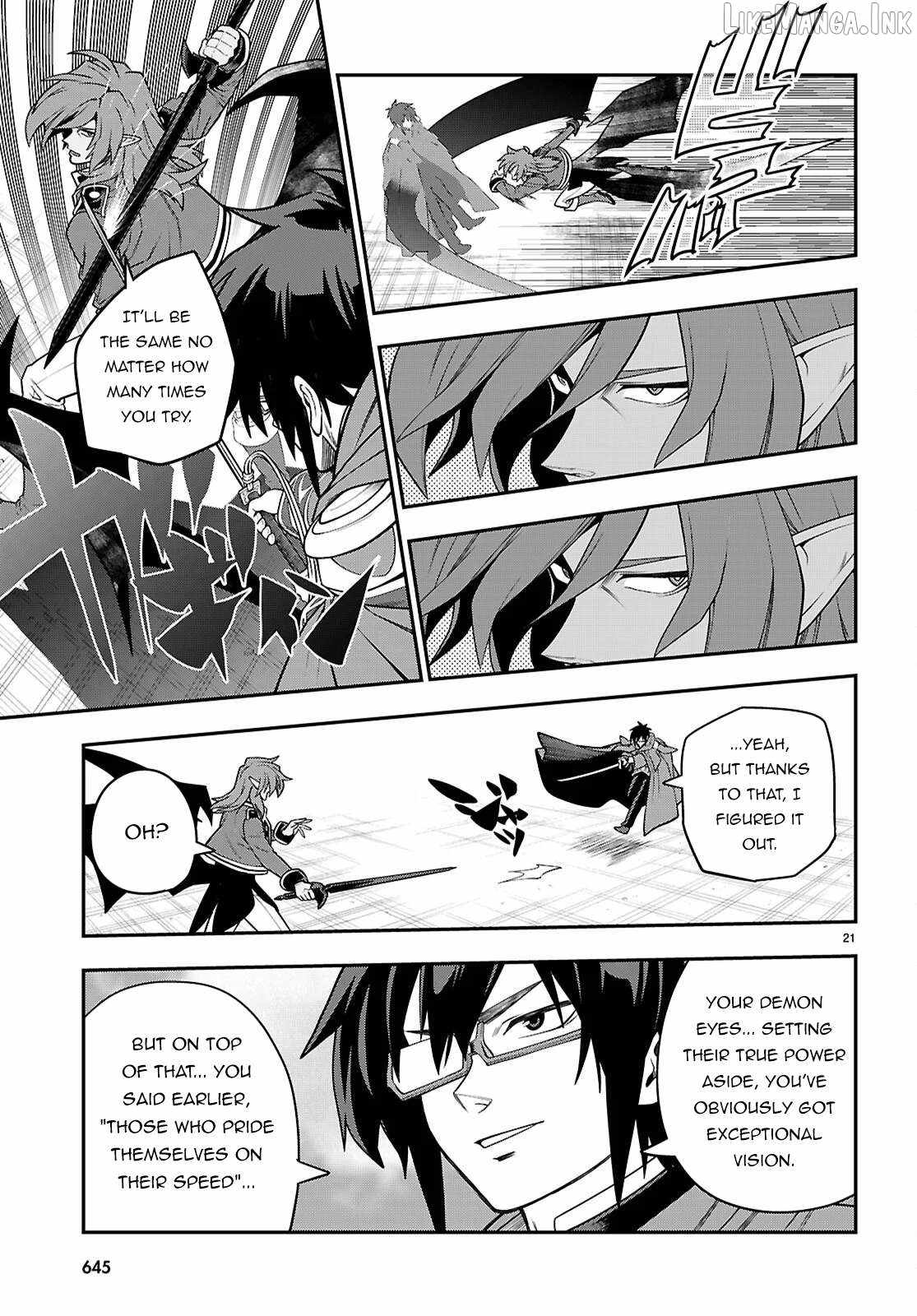 Konjiki No Moji Tsukai - Yuusha Yonin Ni Makikomareta Unique Cheat Chapter 132 page 22