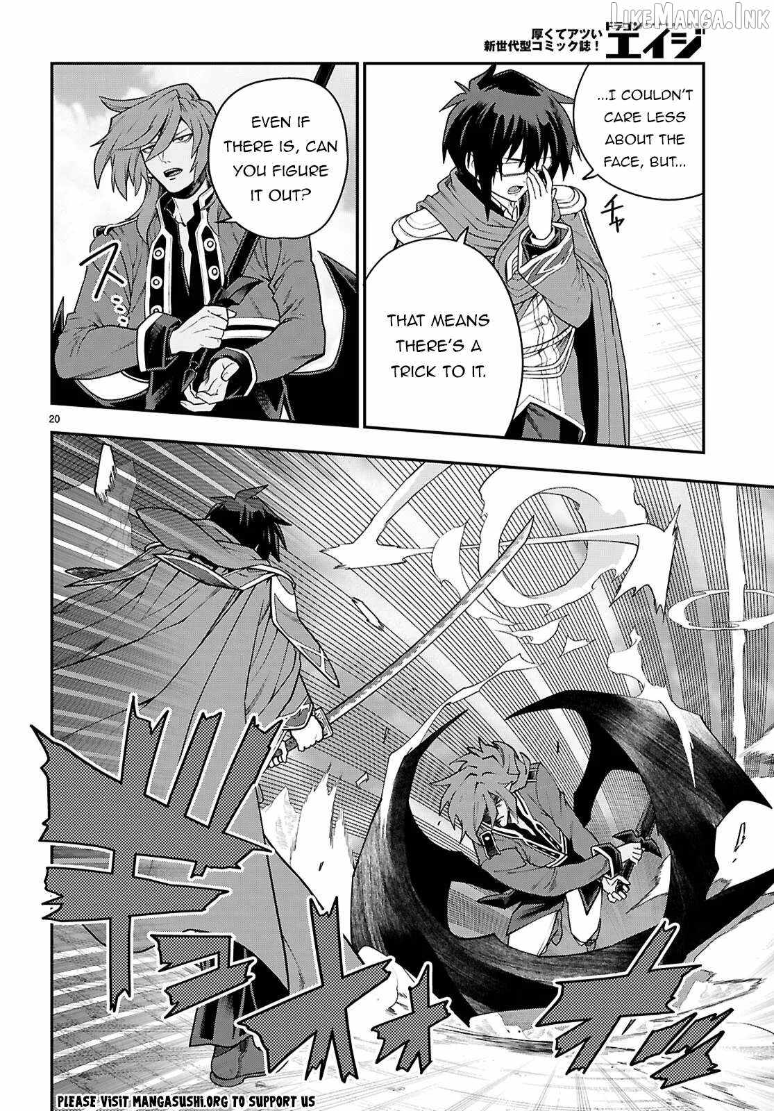 Konjiki No Moji Tsukai - Yuusha Yonin Ni Makikomareta Unique Cheat Chapter 132 page 21