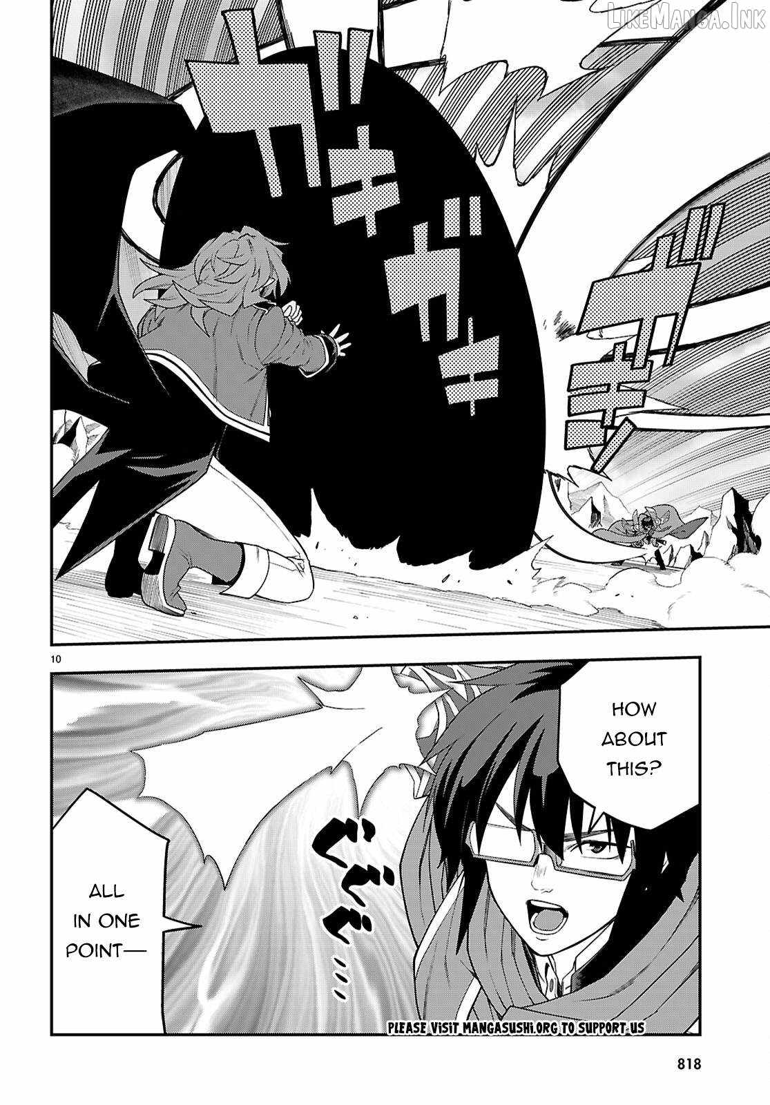 Konjiki No Moji Tsukai - Yuusha Yonin Ni Makikomareta Unique Cheat Chapter 133 page 11