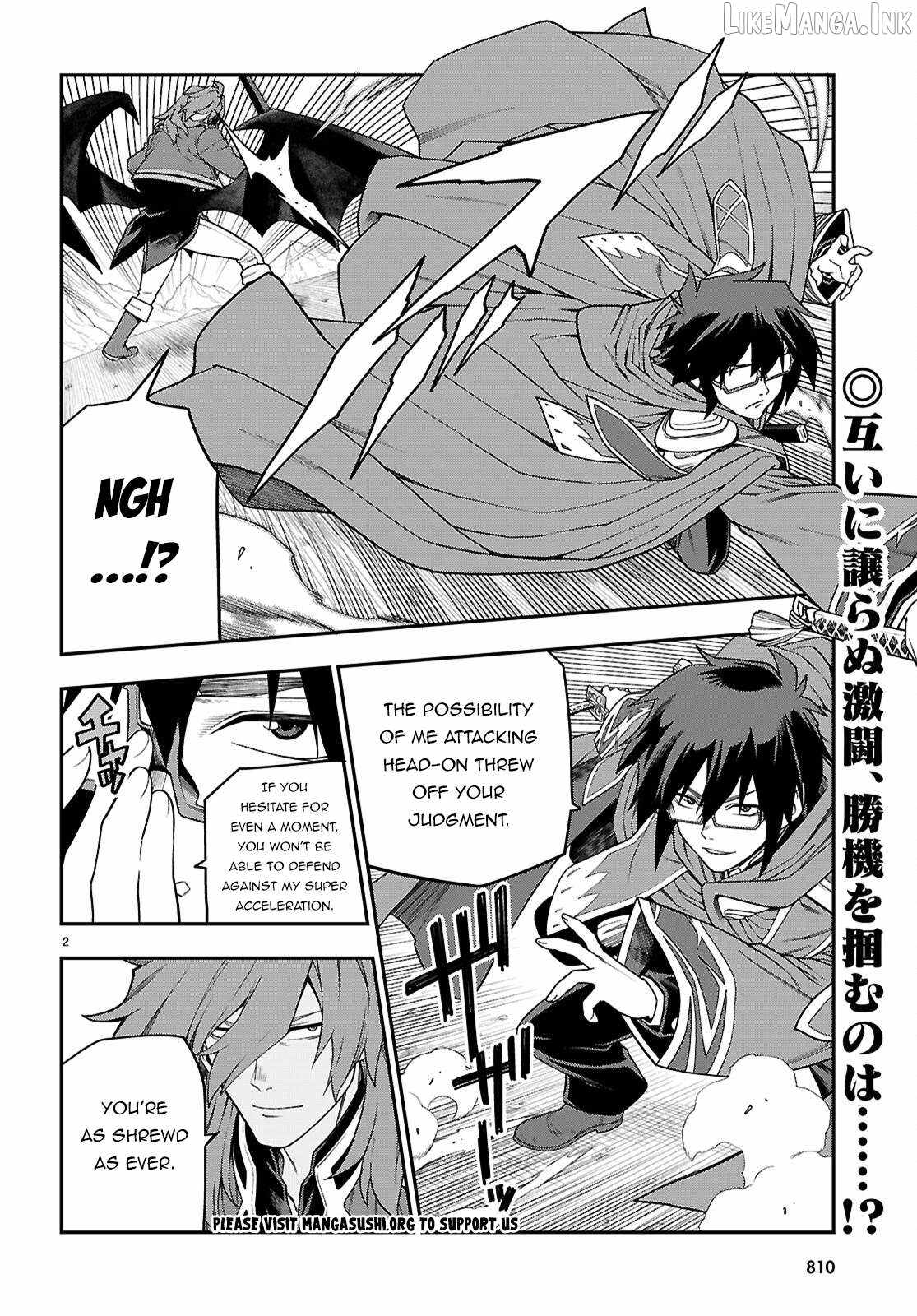Konjiki No Moji Tsukai - Yuusha Yonin Ni Makikomareta Unique Cheat Chapter 133 page 3