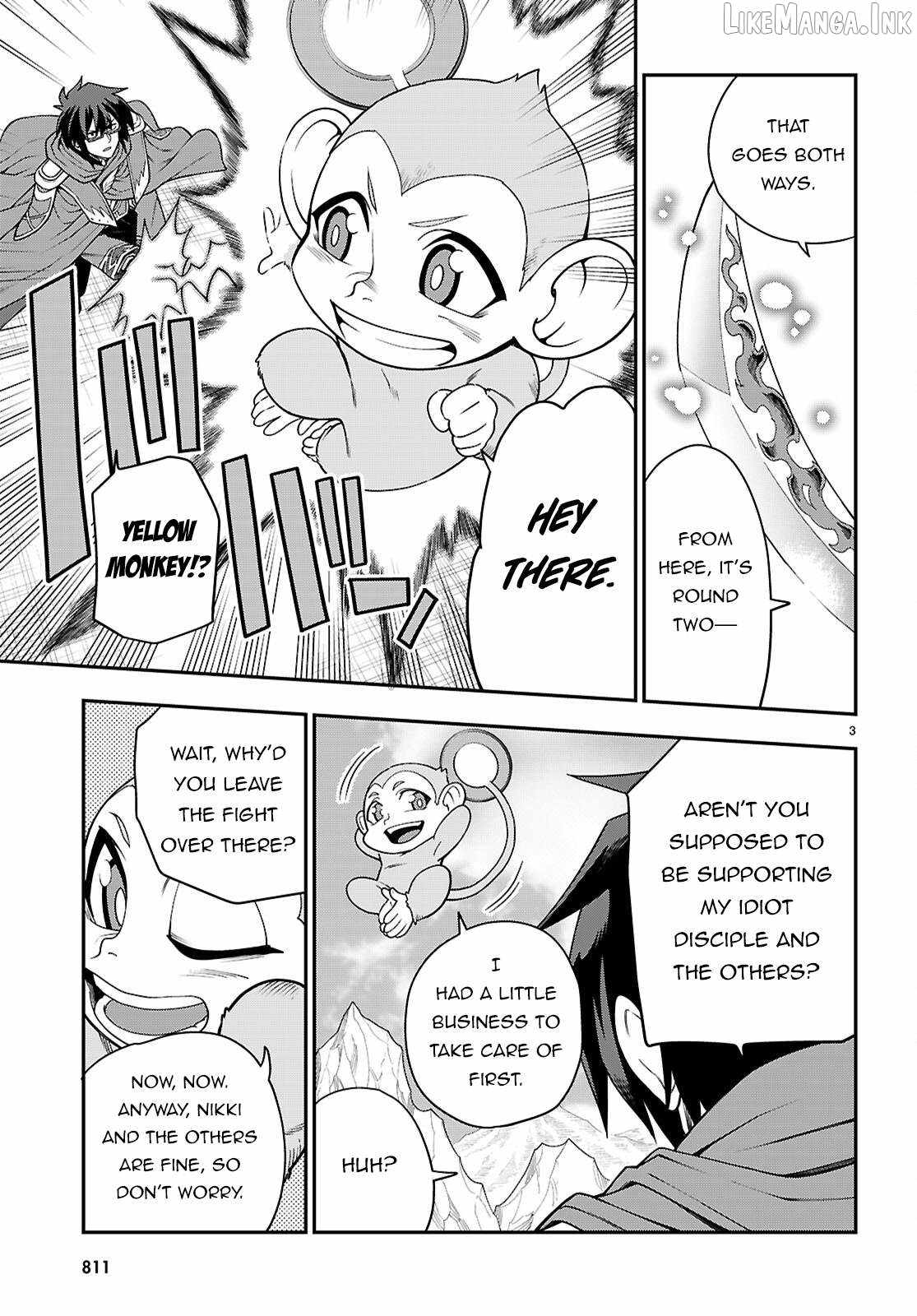 Konjiki No Moji Tsukai - Yuusha Yonin Ni Makikomareta Unique Cheat Chapter 133 page 4
