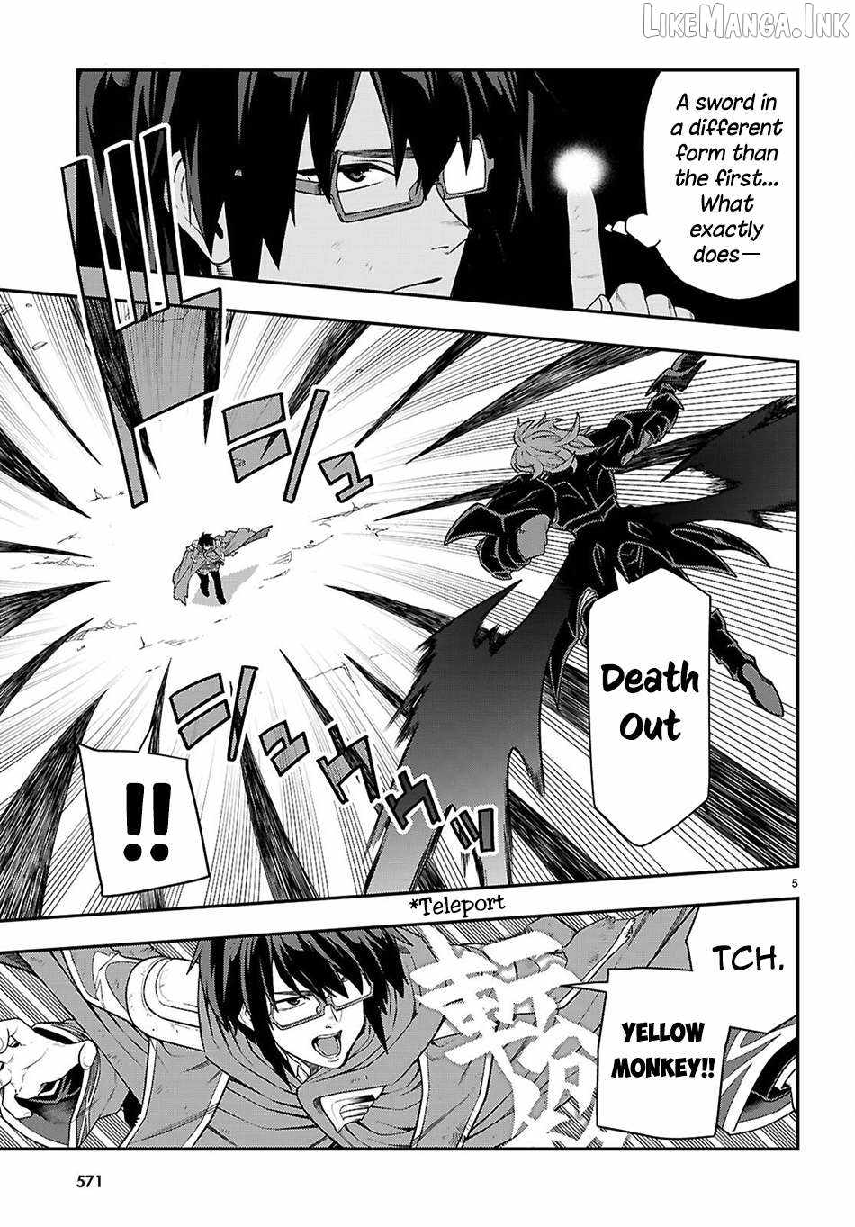 Konjiki No Moji Tsukai - Yuusha Yonin Ni Makikomareta Unique Cheat Chapter 134 page 6