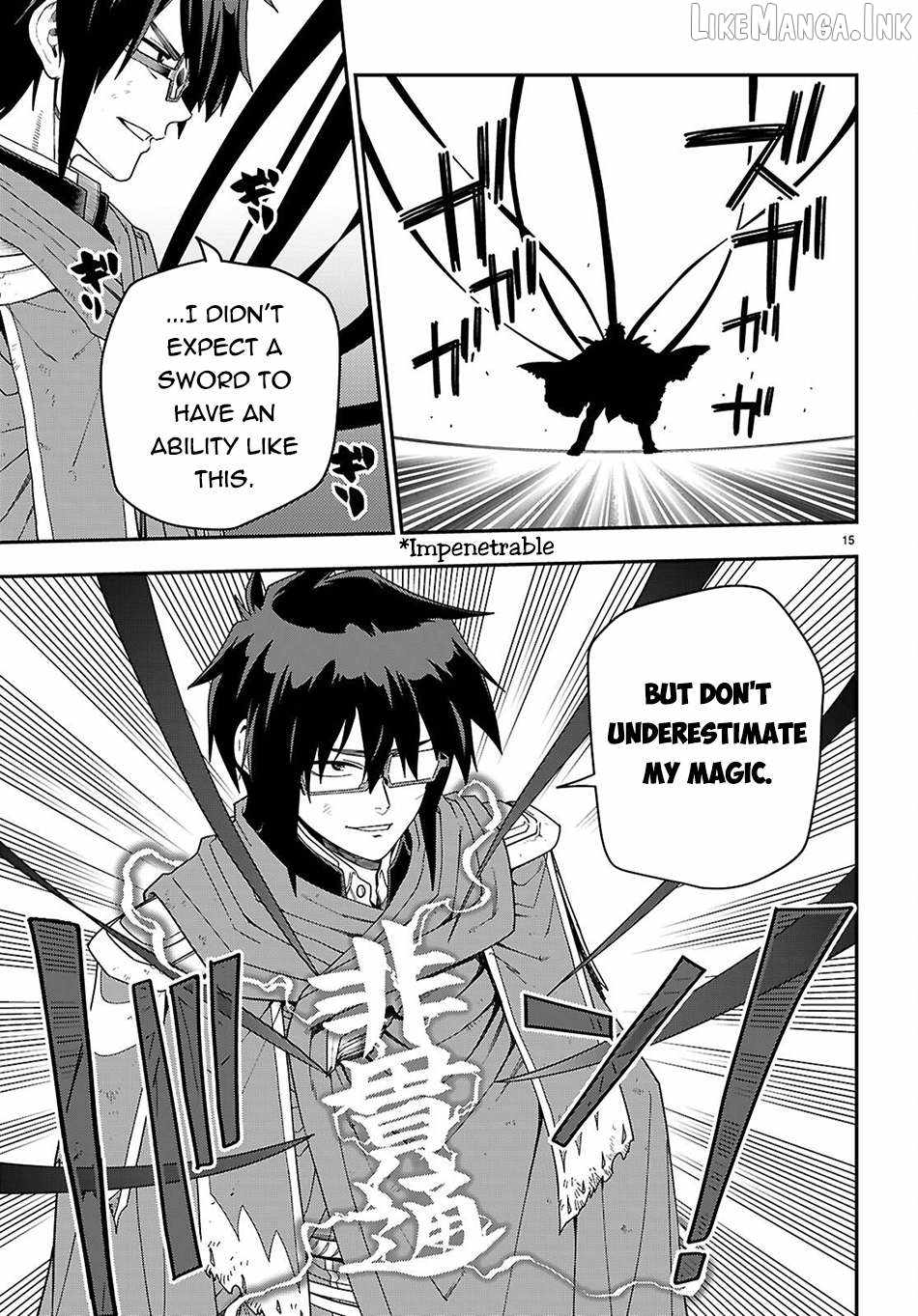 Konjiki No Moji Tsukai - Yuusha Yonin Ni Makikomareta Unique Cheat Chapter 134 page 15