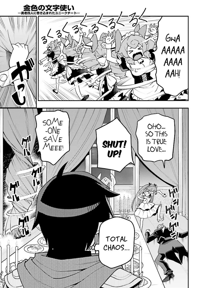 Konjiki No Moji Tsukai - Yuusha Yonin Ni Makikomareta Unique Cheat Chapter 38 page 6