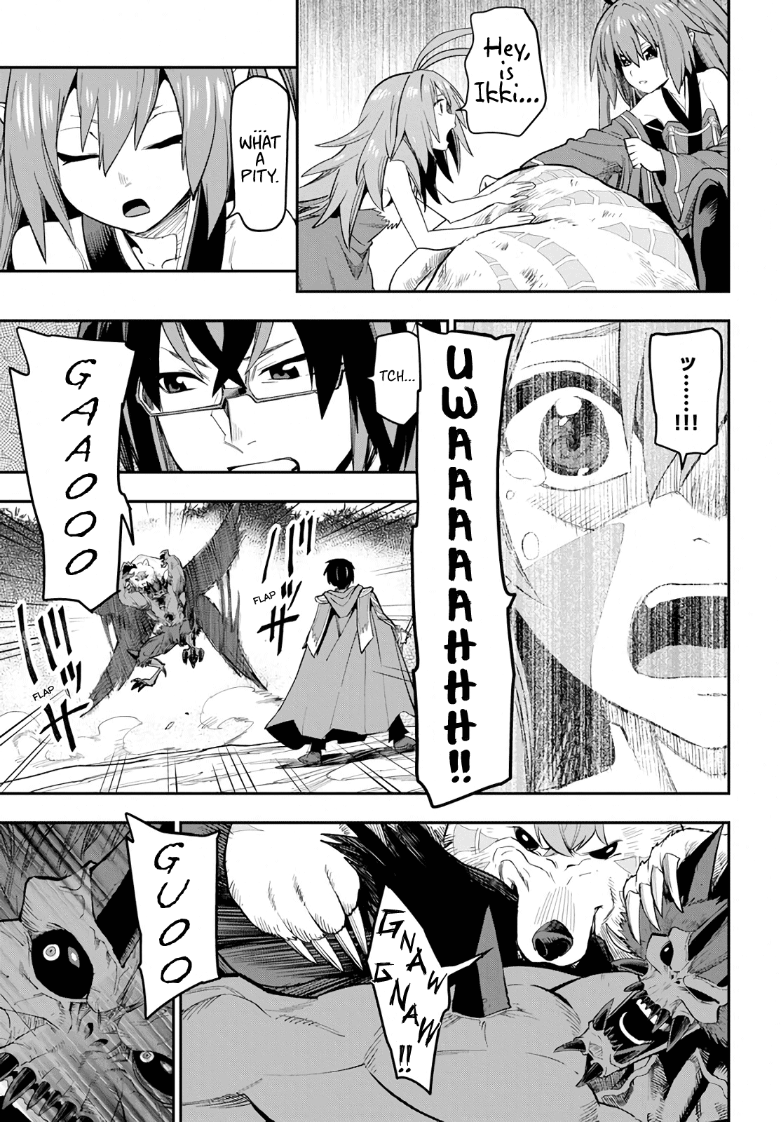 Konjiki No Moji Tsukai - Yuusha Yonin Ni Makikomareta Unique Cheat Chapter 55 page 3
