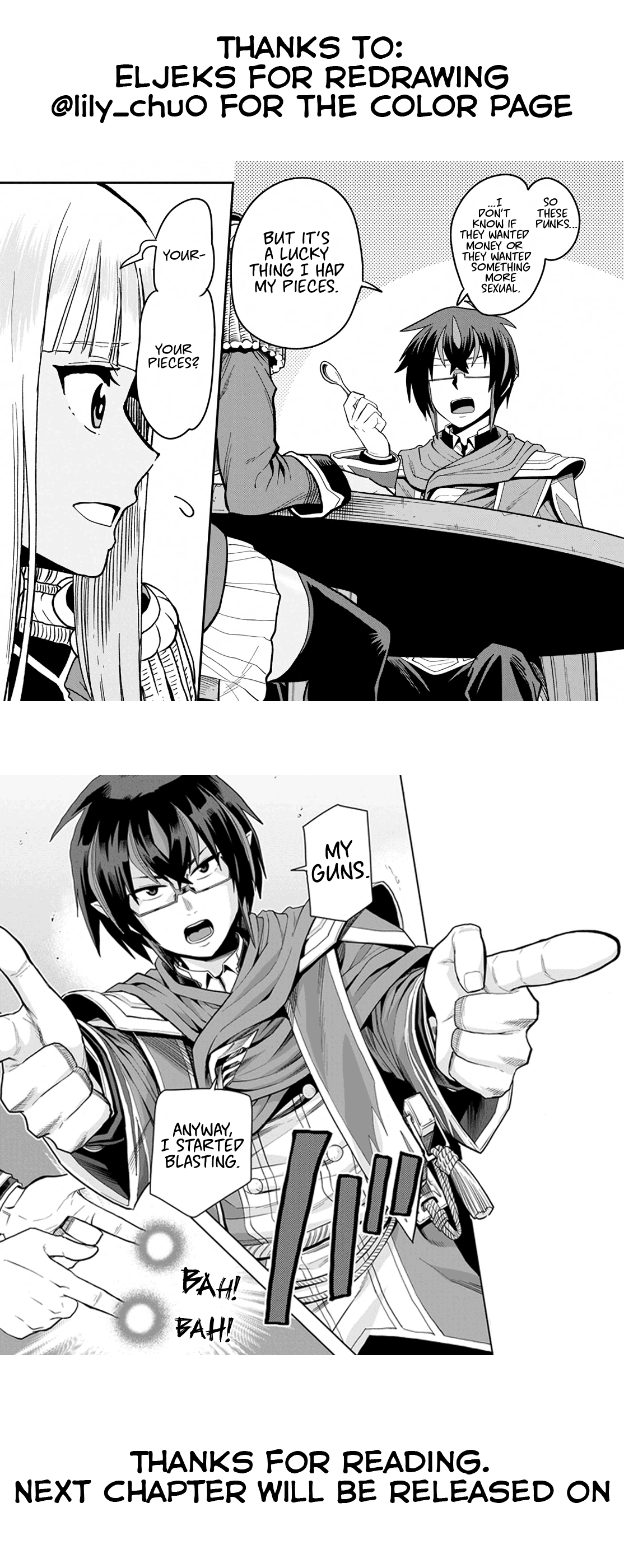 Konjiki No Moji Tsukai - Yuusha Yonin Ni Makikomareta Unique Cheat Chapter 57 page 32