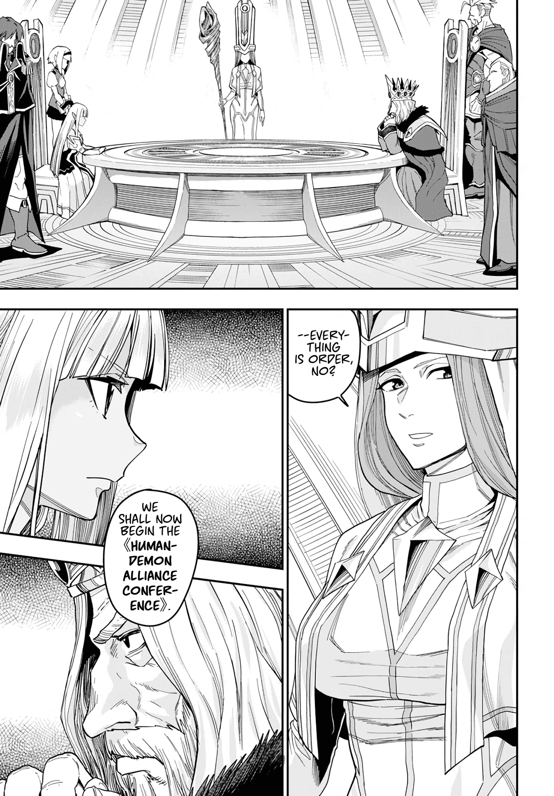 Konjiki No Moji Tsukai - Yuusha Yonin Ni Makikomareta Unique Cheat Chapter 59 page 3