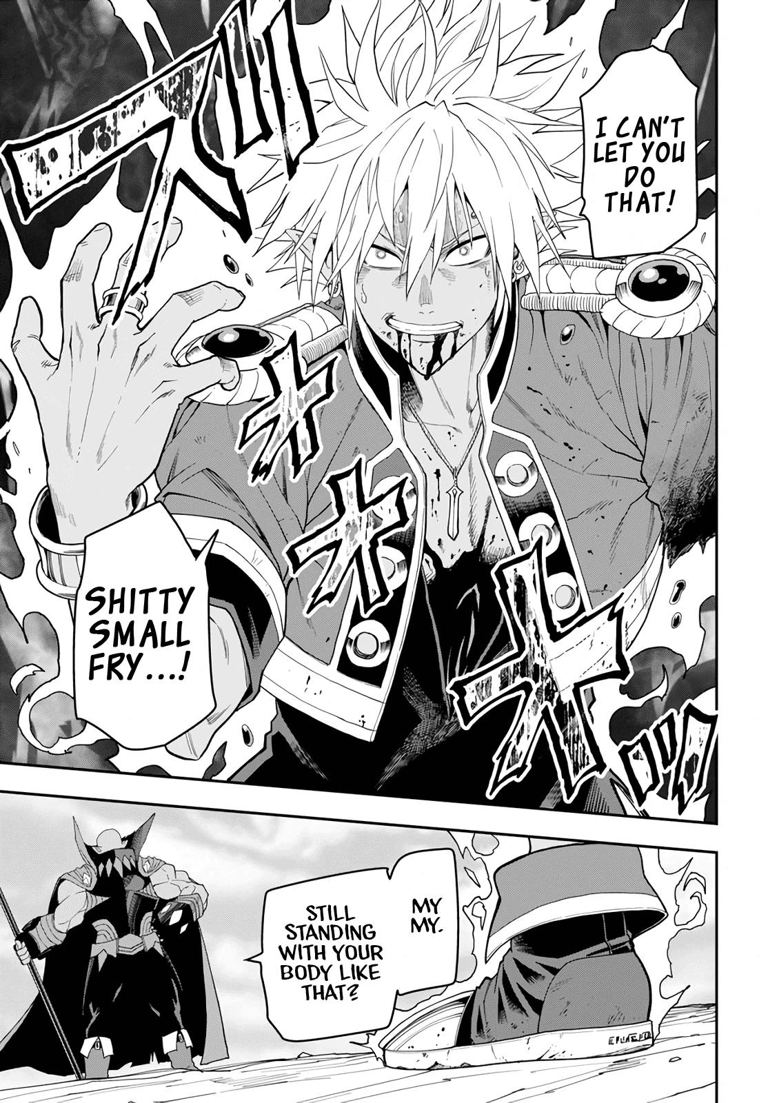 Konjiki No Moji Tsukai - Yuusha Yonin Ni Makikomareta Unique Cheat Chapter 60 page 11