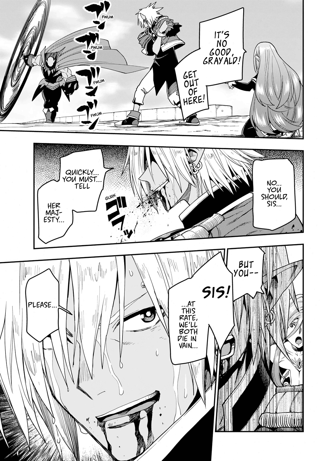 Konjiki No Moji Tsukai - Yuusha Yonin Ni Makikomareta Unique Cheat Chapter 60 page 7