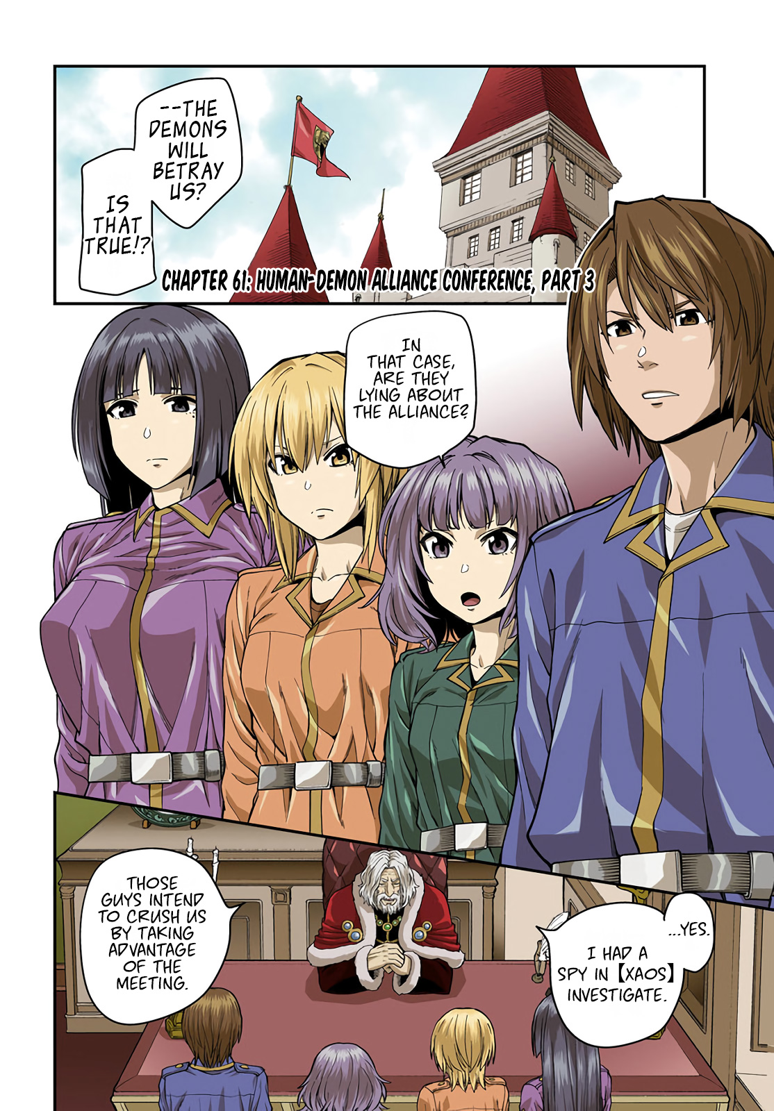Konjiki No Moji Tsukai - Yuusha Yonin Ni Makikomareta Unique Cheat Chapter 61 page 2