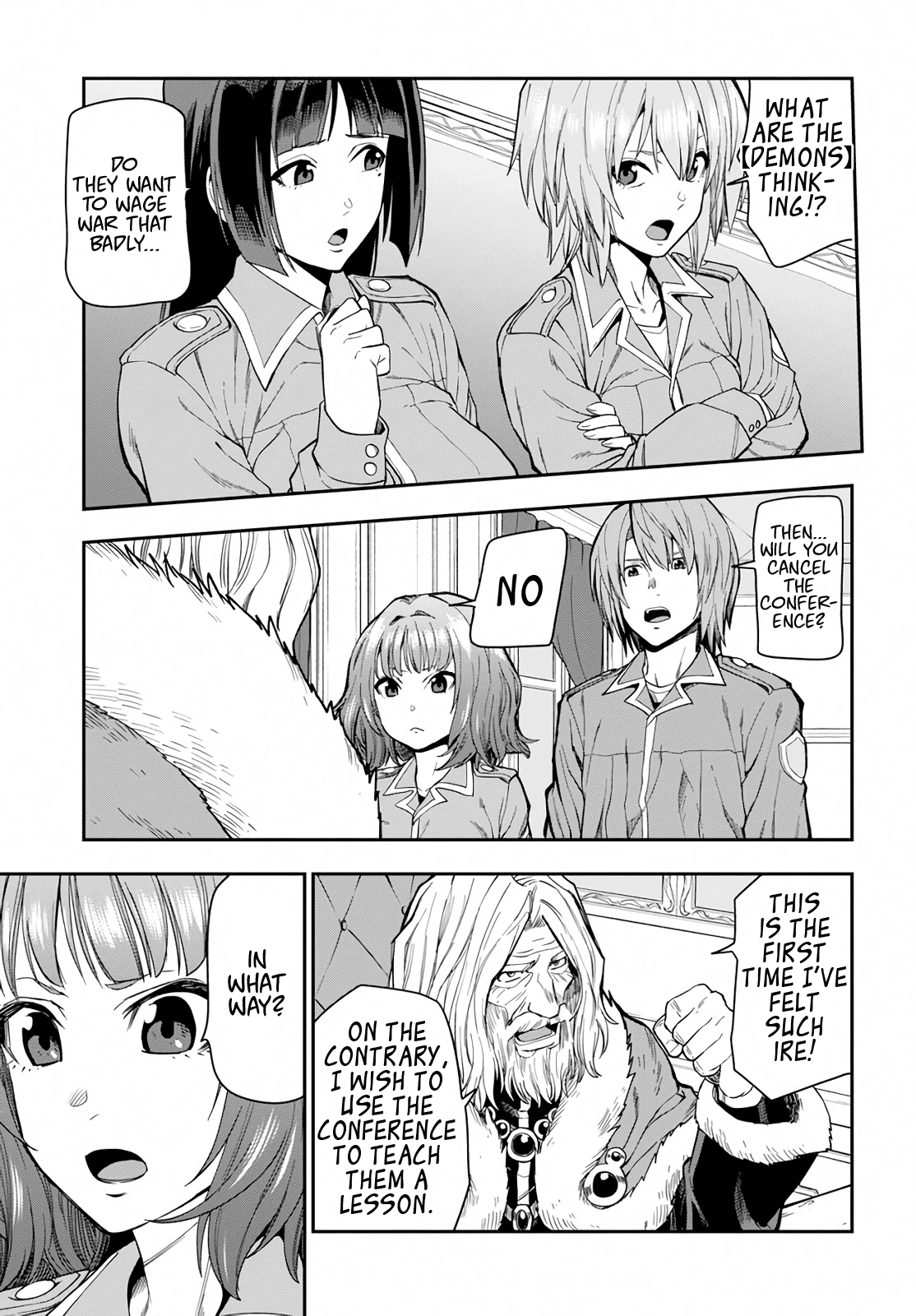 Konjiki No Moji Tsukai - Yuusha Yonin Ni Makikomareta Unique Cheat Chapter 61 page 3