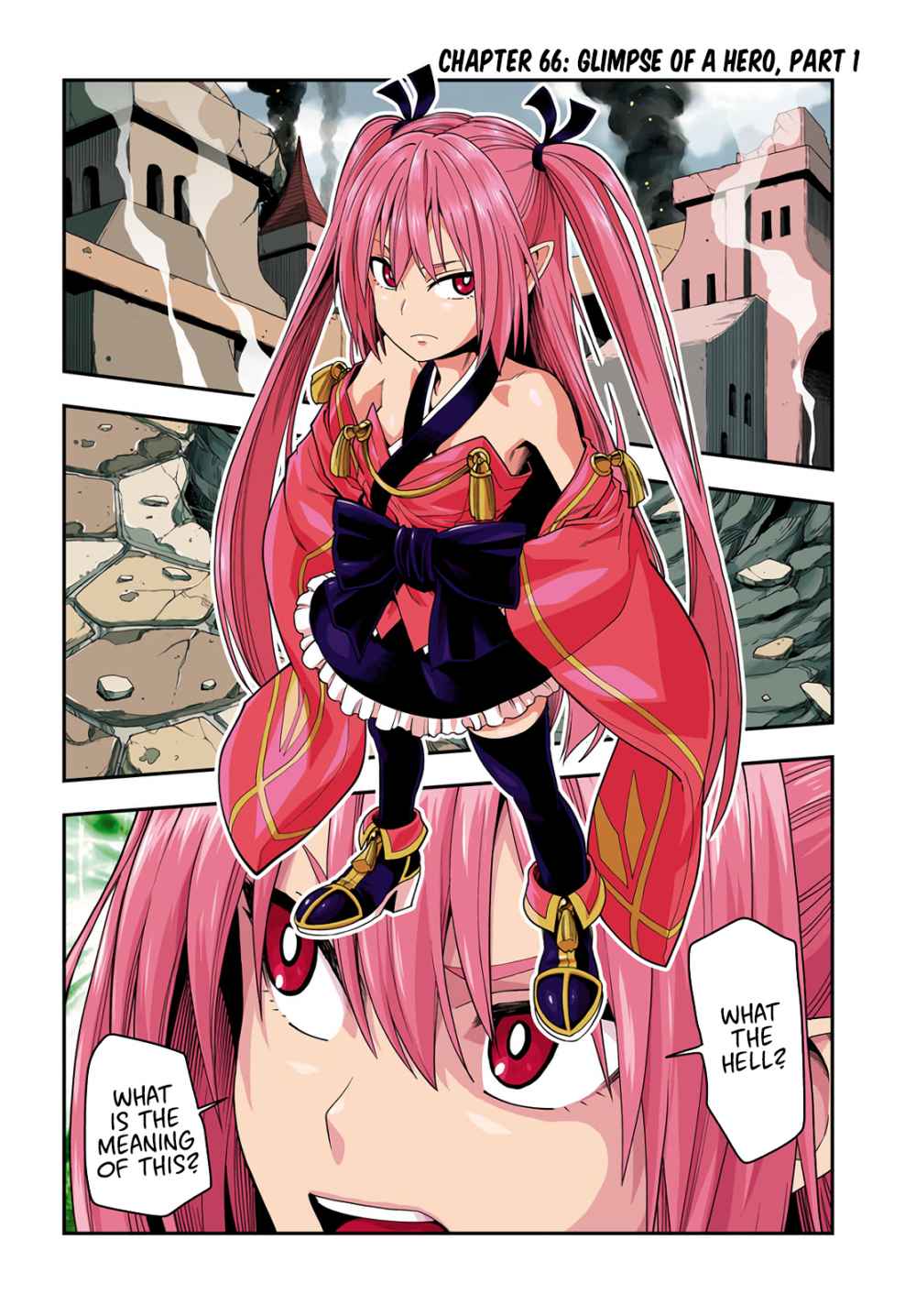Konjiki No Moji Tsukai - Yuusha Yonin Ni Makikomareta Unique Cheat Chapter 66 page 2