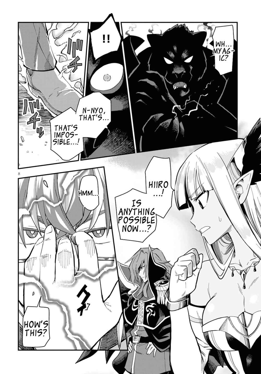 Konjiki No Moji Tsukai - Yuusha Yonin Ni Makikomareta Unique Cheat Chapter 68 page 8