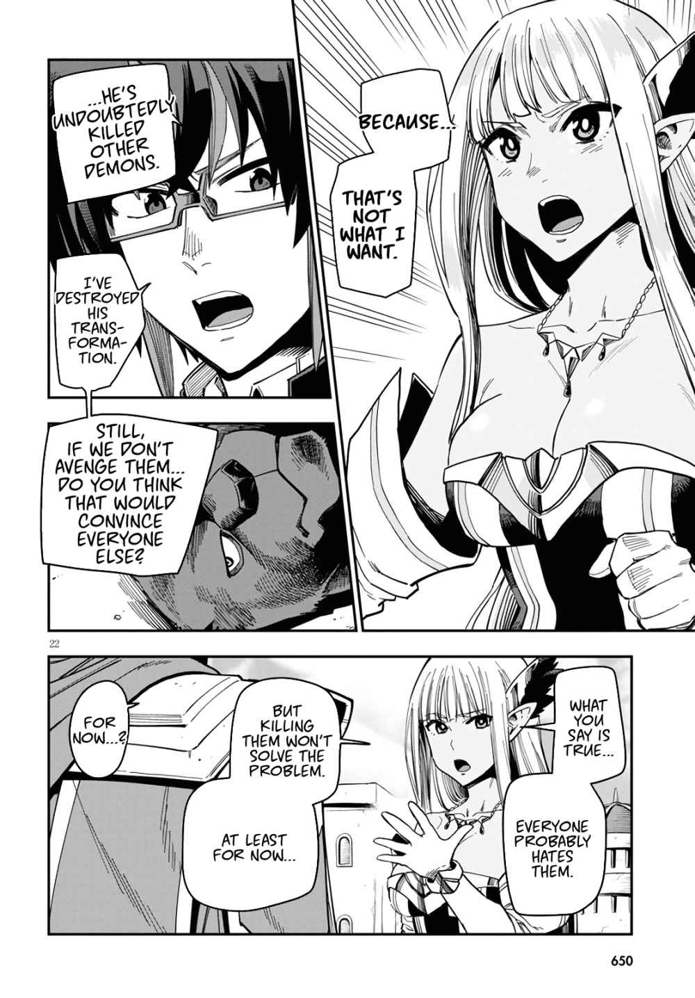 Konjiki No Moji Tsukai - Yuusha Yonin Ni Makikomareta Unique Cheat Chapter 68 page 22