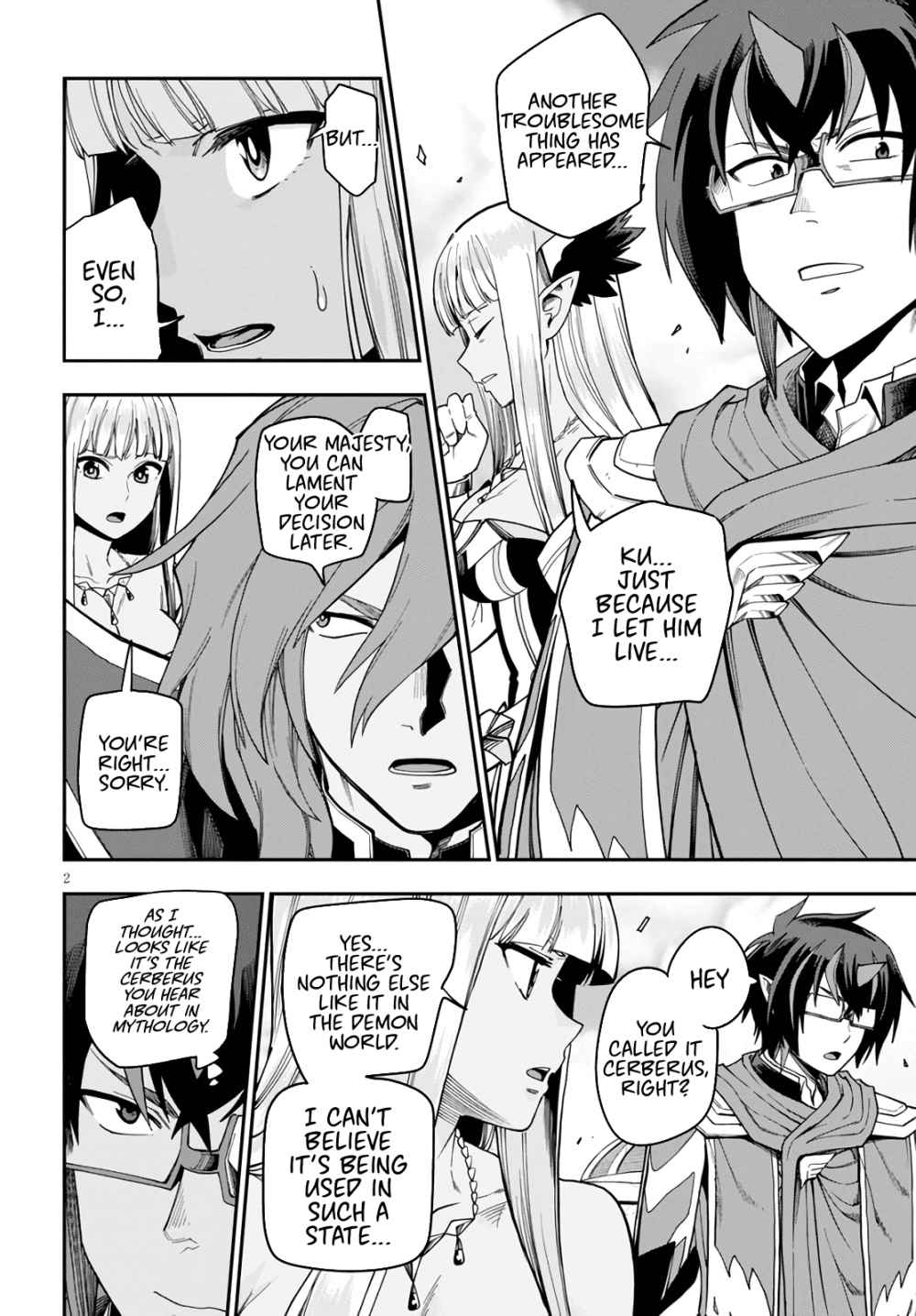 Konjiki No Moji Tsukai - Yuusha Yonin Ni Makikomareta Unique Cheat Chapter 69 page 2