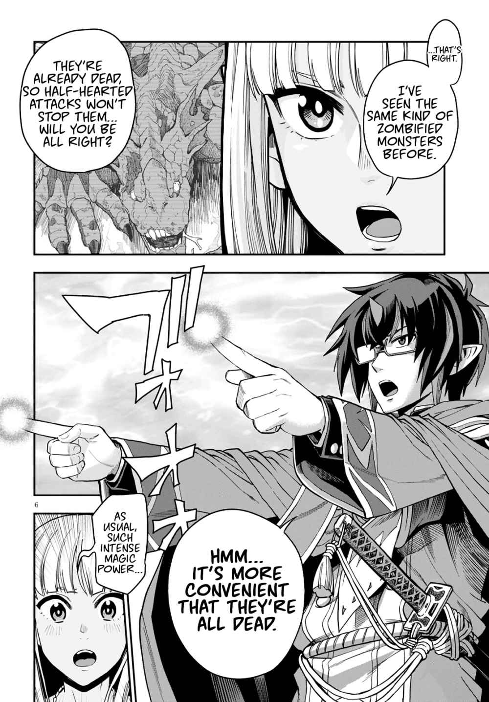 Konjiki No Moji Tsukai - Yuusha Yonin Ni Makikomareta Unique Cheat Chapter 69 page 6