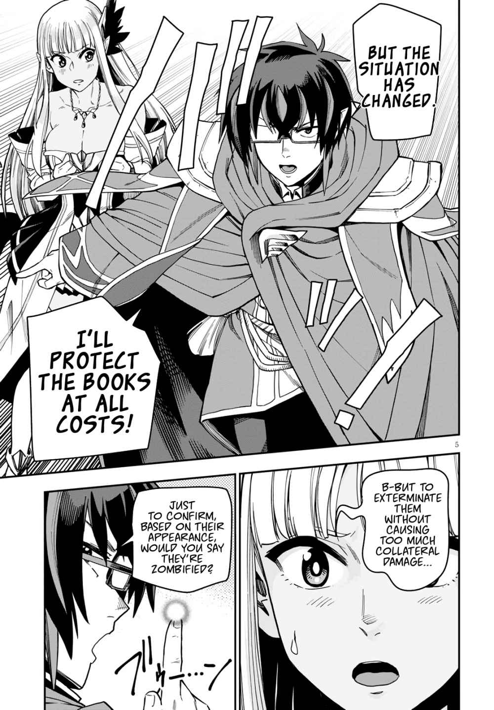 Konjiki No Moji Tsukai - Yuusha Yonin Ni Makikomareta Unique Cheat Chapter 69 page 5