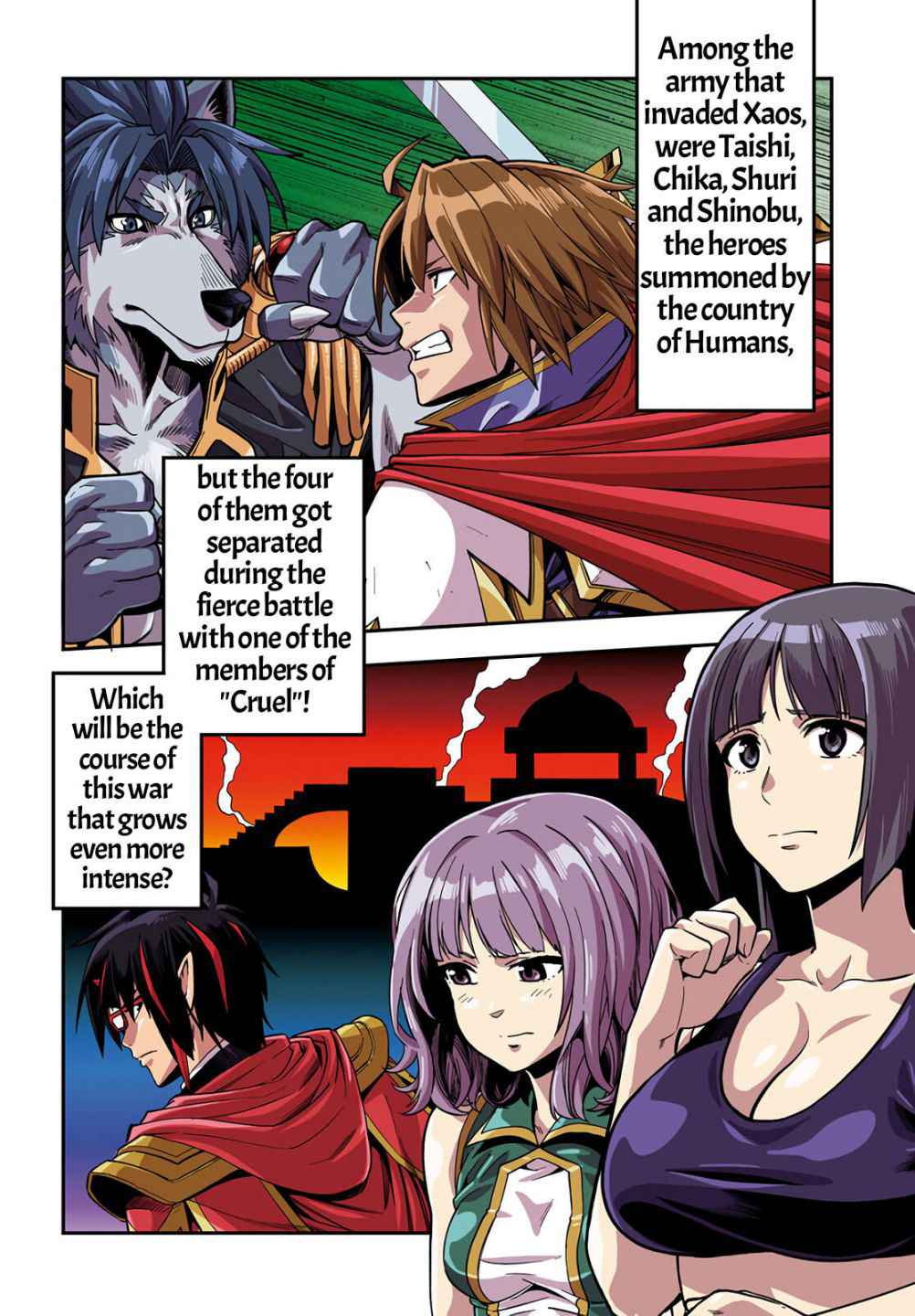 Konjiki No Moji Tsukai - Yuusha Yonin Ni Makikomareta Unique Cheat Chapter 71 page 2
