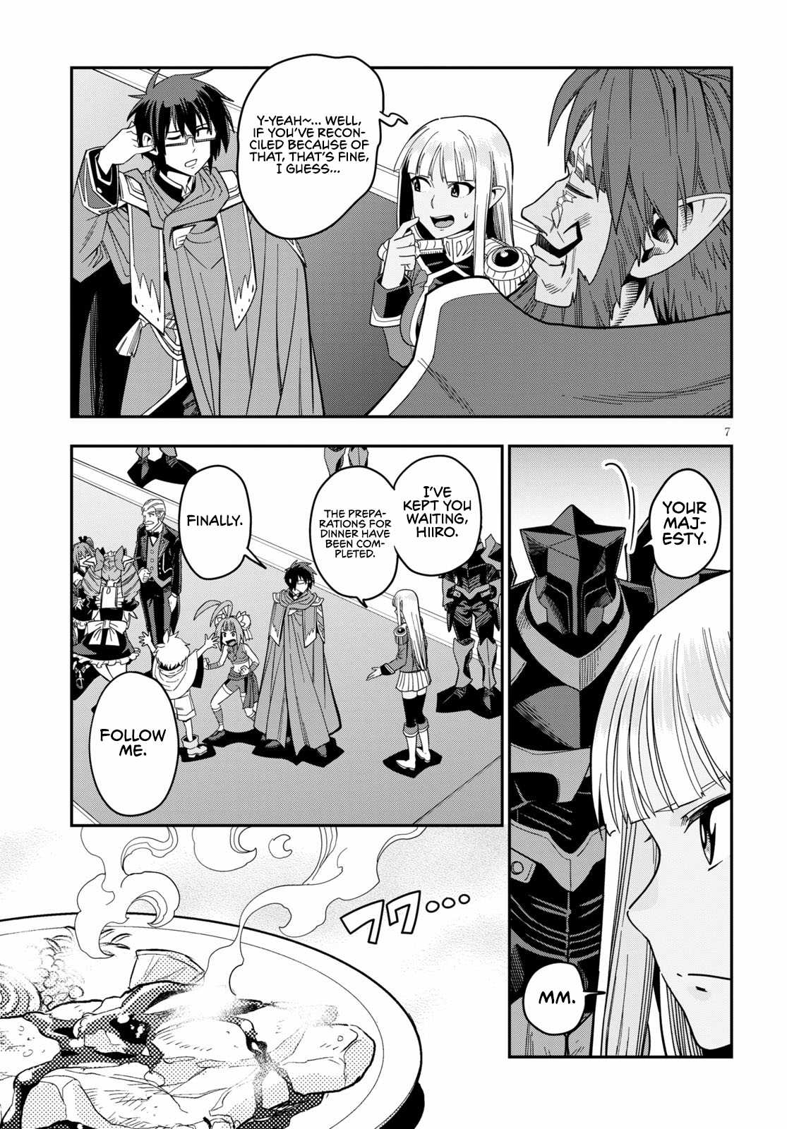 Konjiki No Moji Tsukai - Yuusha Yonin Ni Makikomareta Unique Cheat Chapter 73 page 9