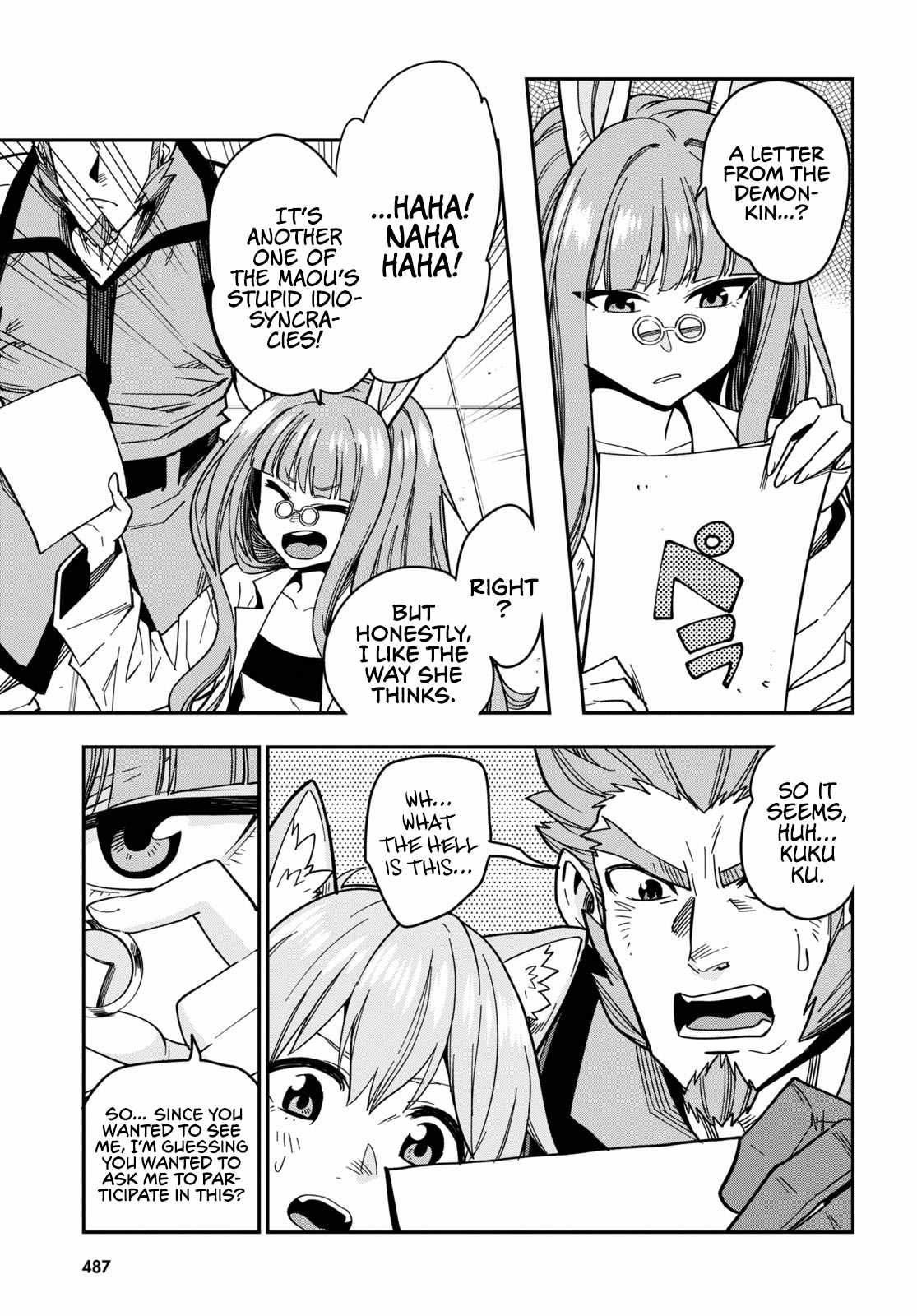 Konjiki No Moji Tsukai - Yuusha Yonin Ni Makikomareta Unique Cheat Chapter 76 page 34