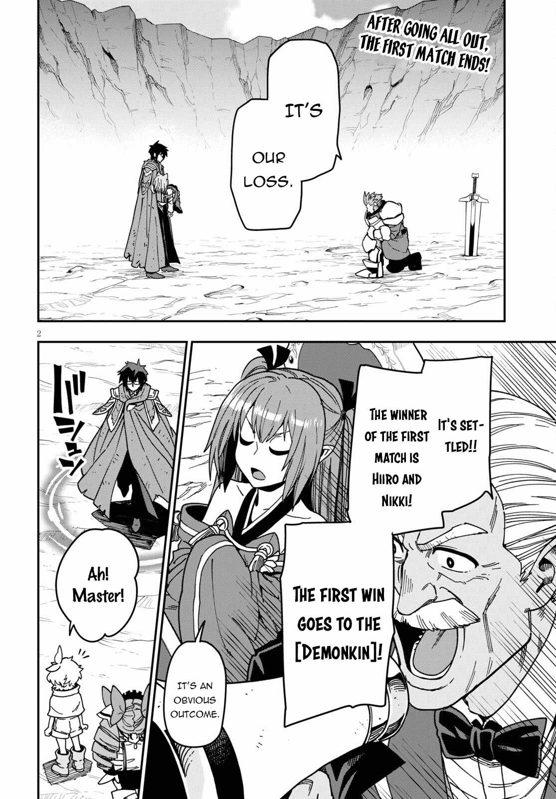 Konjiki No Moji Tsukai - Yuusha Yonin Ni Makikomareta Unique Cheat Chapter 83 page 3