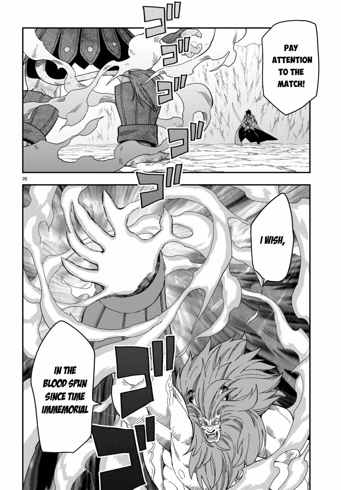 Konjiki No Moji Tsukai - Yuusha Yonin Ni Makikomareta Unique Cheat Chapter 92 page 27