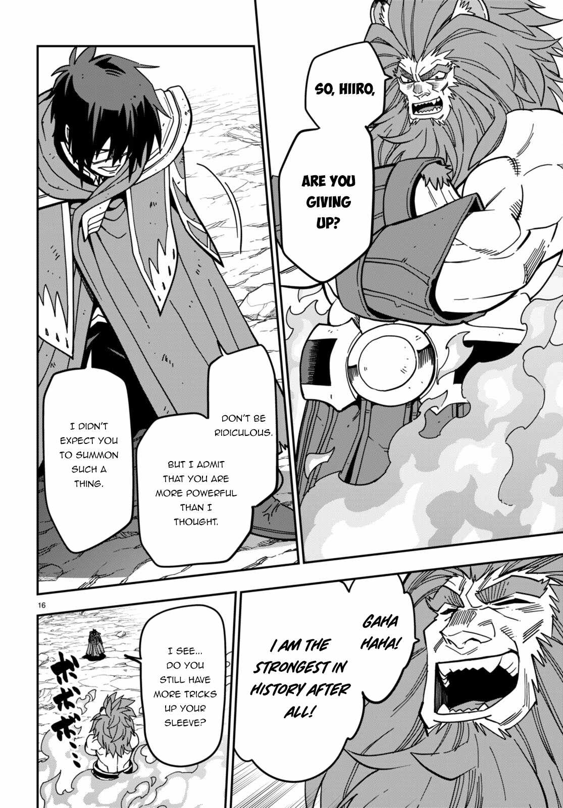 Konjiki No Moji Tsukai - Yuusha Yonin Ni Makikomareta Unique Cheat Chapter 93 page 16